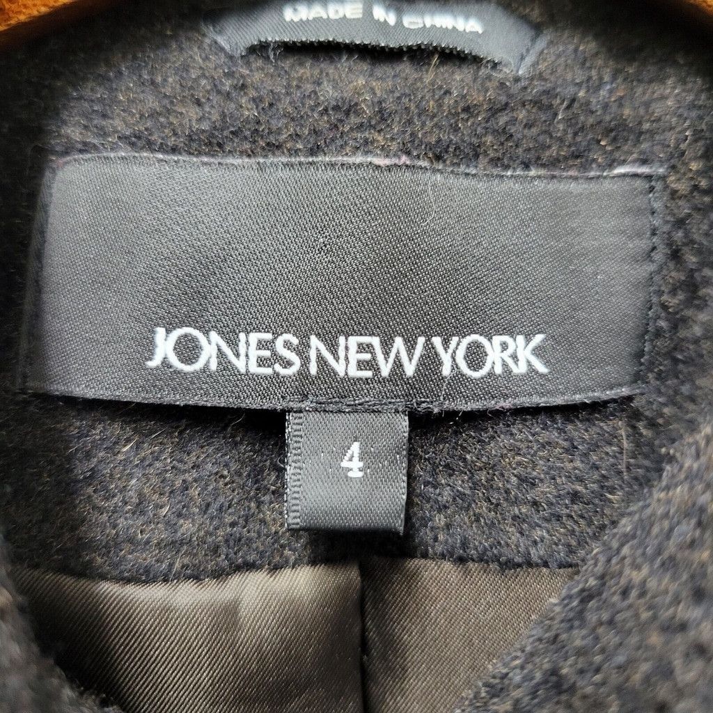 Jones New York Jones New York Women's Single-Breasted Maxi Coat 4. Brown. Size S / US 4 / IT 40 - 13 Thumbnail