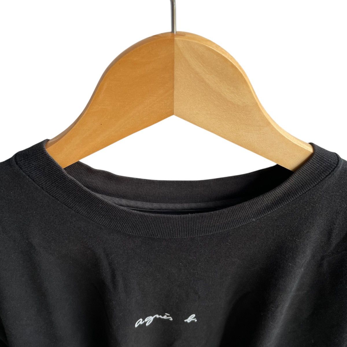 Vintage × agnes b. 🇫🇷 Vintage Agnes B. small logo black Tee-shirt Size US S / EU 44-46 / 1 - 5 Thumbnail