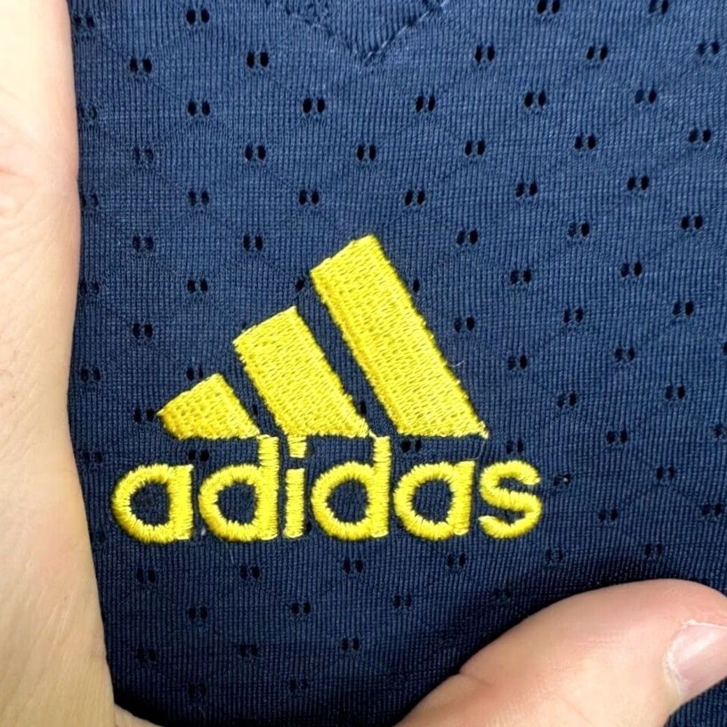 Adidas Adidas Michigan Wolverines Shirt Mens Large Blue Football Jersey V-Neck Athletic Size US L / EU 52-54 / 3 - 6 Thumbnail