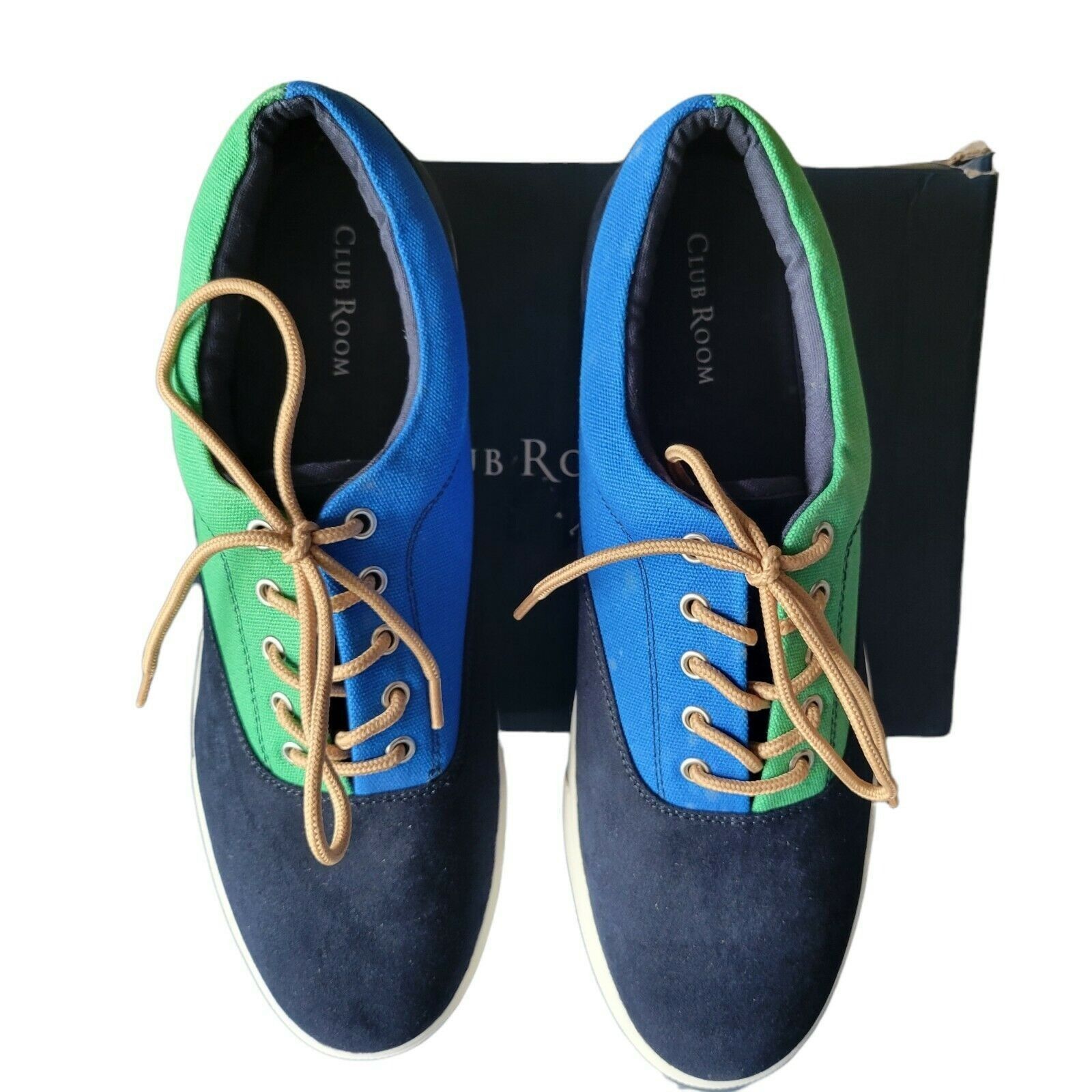 Club Room Men's Clubroom Colorblocked Sneakers. Size 11. Green Size US 11 / EU 44 - 4 Thumbnail