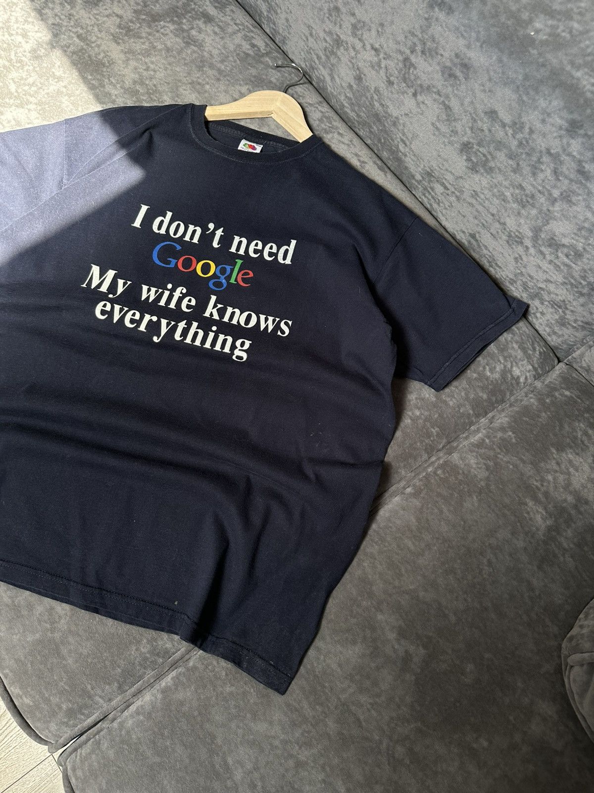 Other Vintage T Shirt “IDK Google ASK ME.” Crazy Humor Size US XL / EU 56 / 4 - 2 Thumbnail