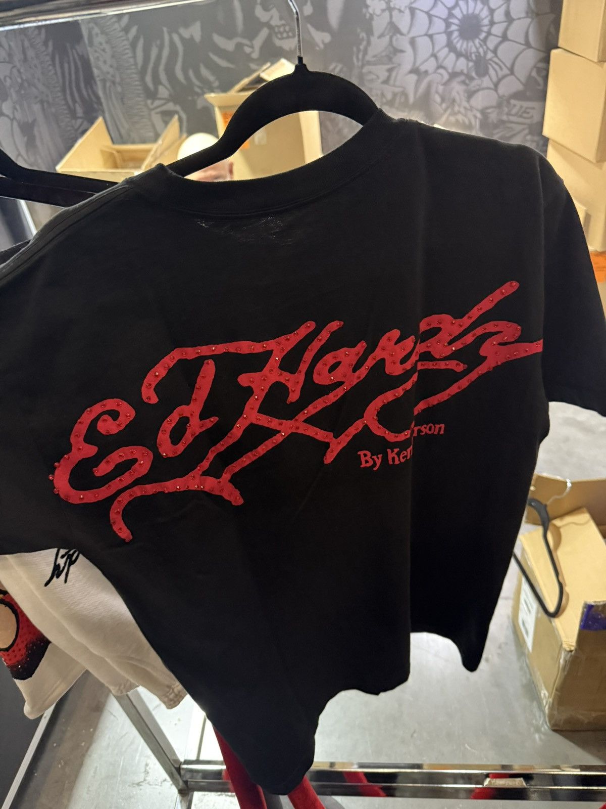 Ed Hardy × Ken Carson Ken Carson Ed Hardy Tee Black ComplexCon Size US M / EU 48-50 / 2 - 2 Thumbnail
