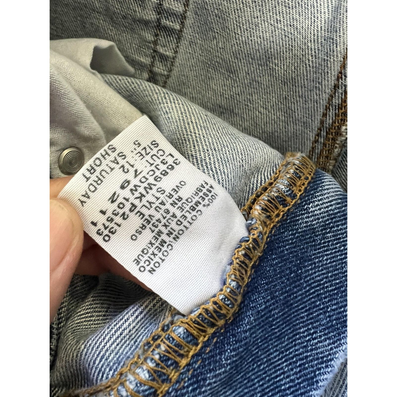 Polo Ralph Lauren Vintage Polo Jeans Ralph Lauren Shorts Women's 12 Blue Denim Size 30" / US 8 / IT 44 - 5 Thumbnail