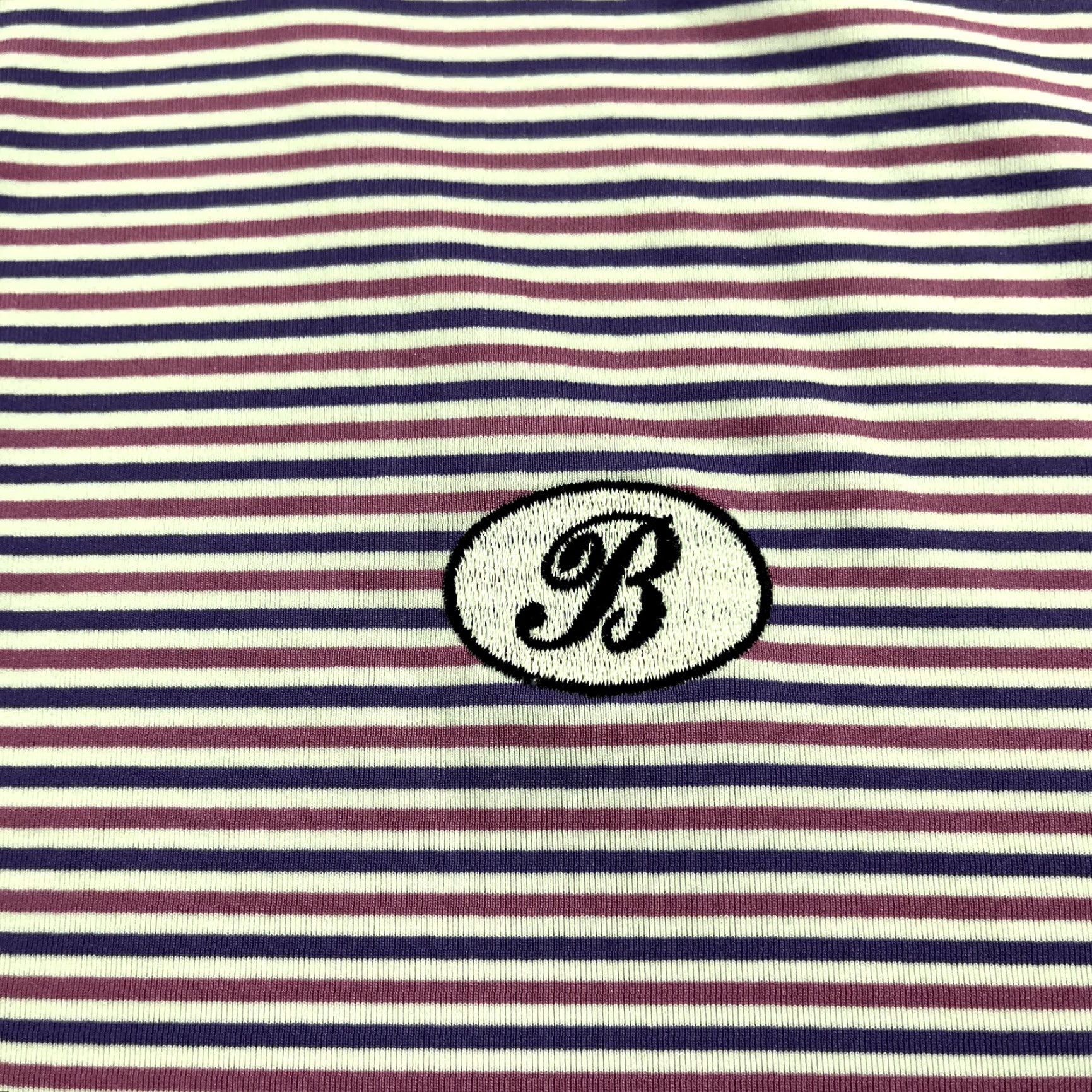 Footjoy FootJoy Polo Shirt Mens Large White Purple Striped Performance Bayside Golf S/S Polo Shirt Men Large White Purple Striped FootJoy S/S Golf Polo Shirt Size US L / EU 52-54 / 3 - 4 Thumbnail
