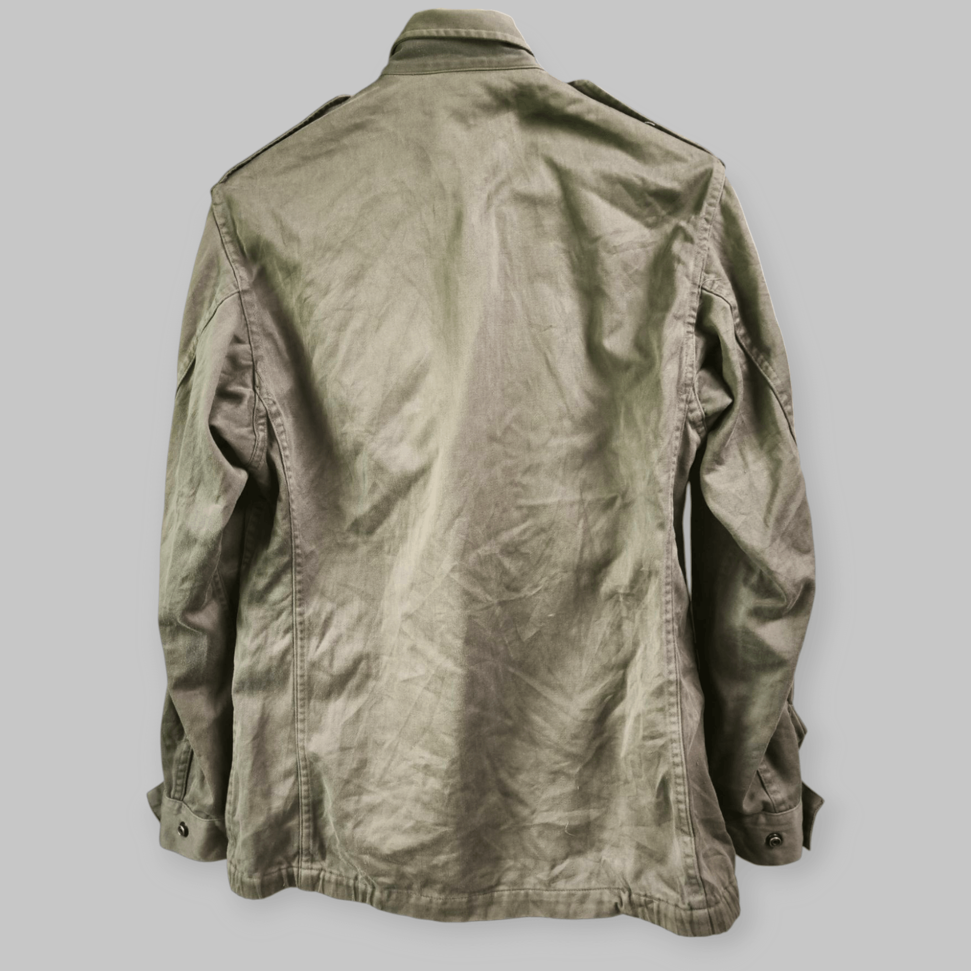 Vintage 1986 Socovet Bais Frecnch Army Field 2 Combat Jacket Size US M / EU 48-50 / 2 - 7 Thumbnail