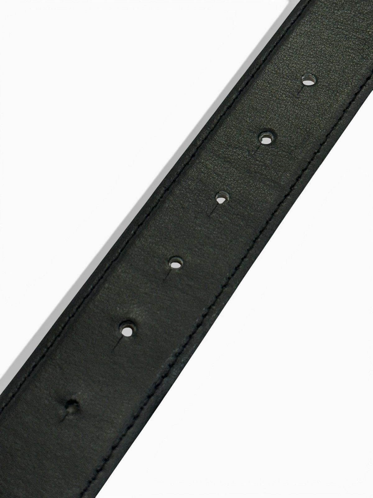 Amiri Amiri White Leather Belt Size 28 - 7 Thumbnail