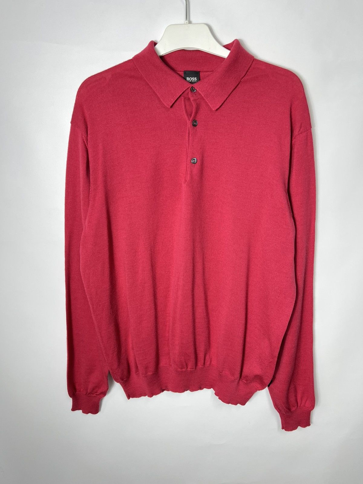 Hugo Boss Vintage luxury designer Hugo Boss Wool Sweater Size US XL / EU 56 / 4 - 1 Thumbnail