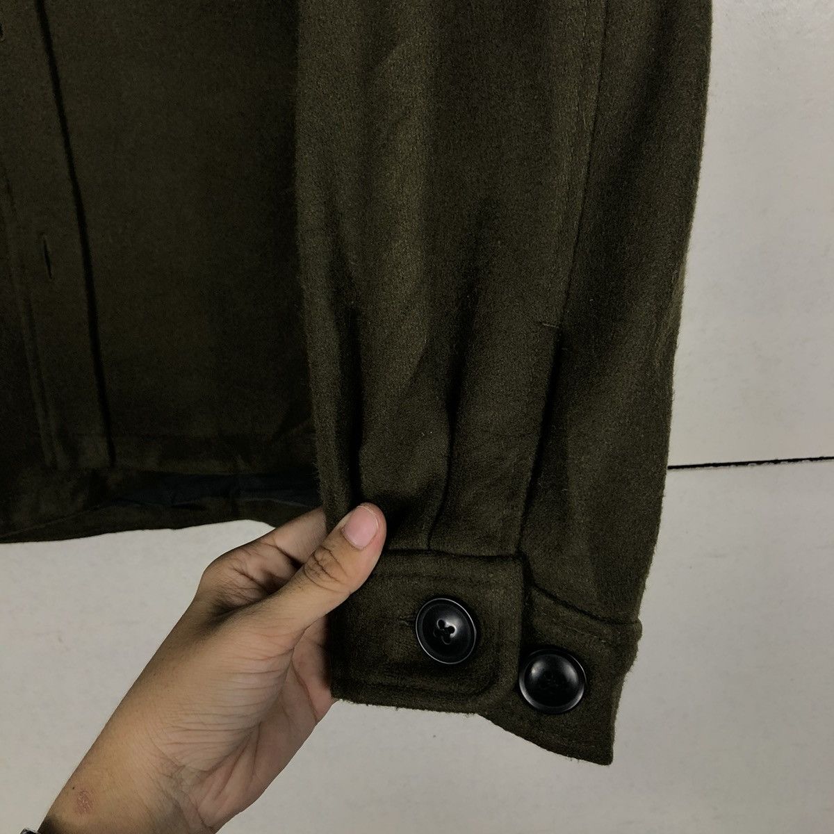 Japanese Brand 📌VINTAGE WOOL BIKET JACKET RAGEBLUE ISSEY MIYAKE Size US M / EU 48-50 / 2 - 16 Thumbnail