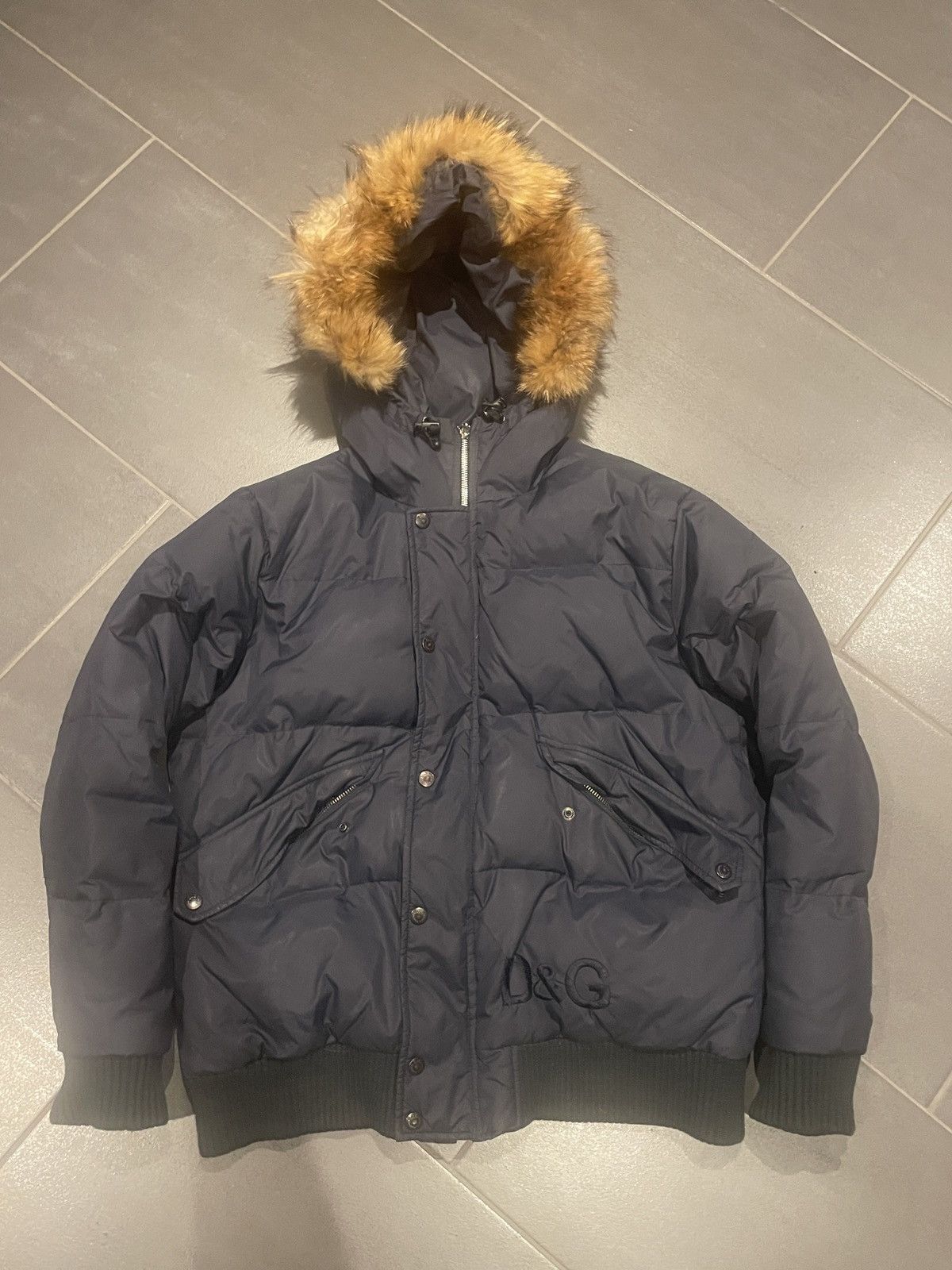Dolce & Gabbana Dolce & gabbana vintage fur hooded puffer jacket Size US M / EU 48-50 / 2 - 1 Thumbnail