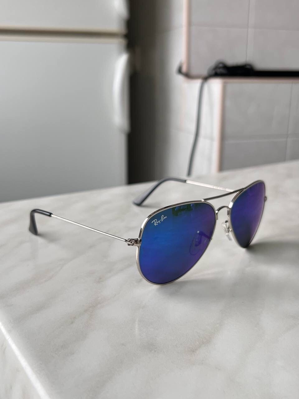 RayBan RayBan Aviator Metal Steel Sunglasses Made In Italy RB 3025 Size ONE SIZE - 1 Thumbnail