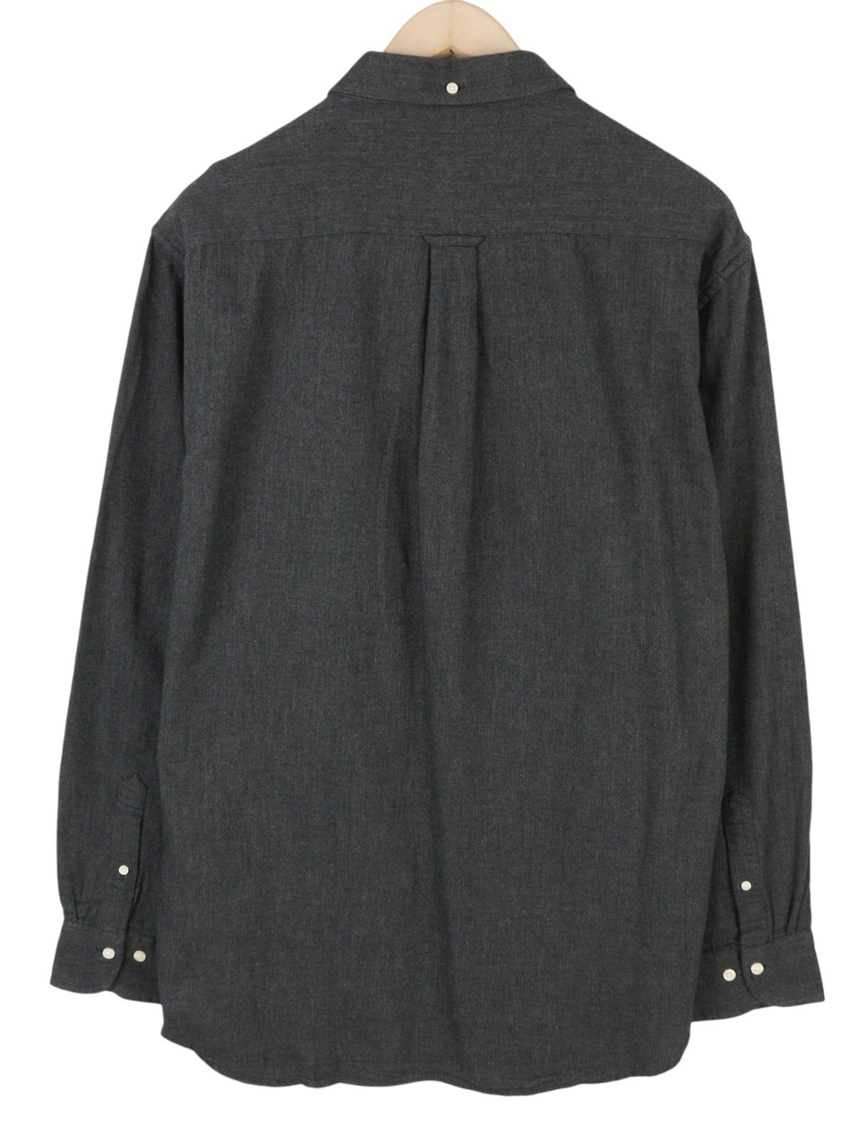 Gant REG HERRINGBONE FLANNEL XL Charcoal Melange 87508 Size US XL / EU 56 / 4 - 2 Thumbnail