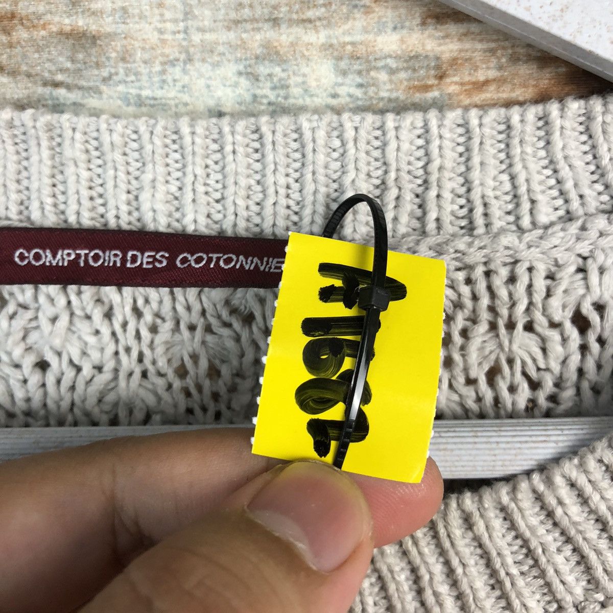 Designer × Homespun Knitwear Comptoir Des Cotonniers Grey Knitwear #A1682 Size M / US 6-8 / IT 42-44 - 14 Thumbnail