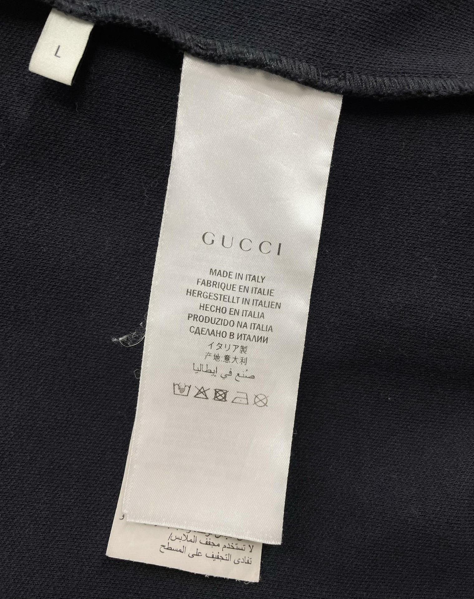 Gucci Gucci Black striped sweatshirt 2501-Nextarrow Size US L / EU 52-54 / 3 - 6 Thumbnail