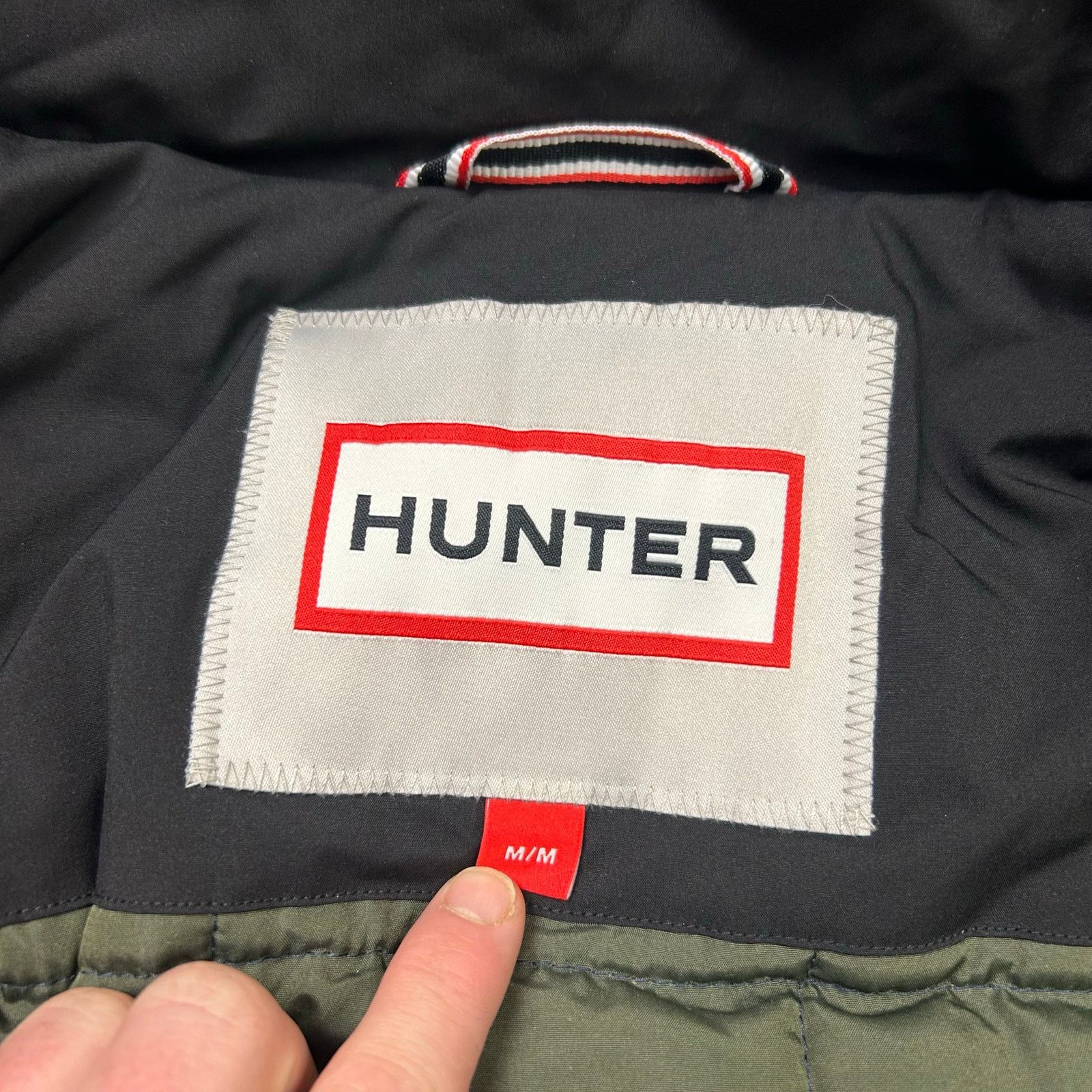 Hunter Hunter Women's Black Self-Packable Padded Field Jacket Size M / US 6-8 / IT 42-44 - 9 Thumbnail