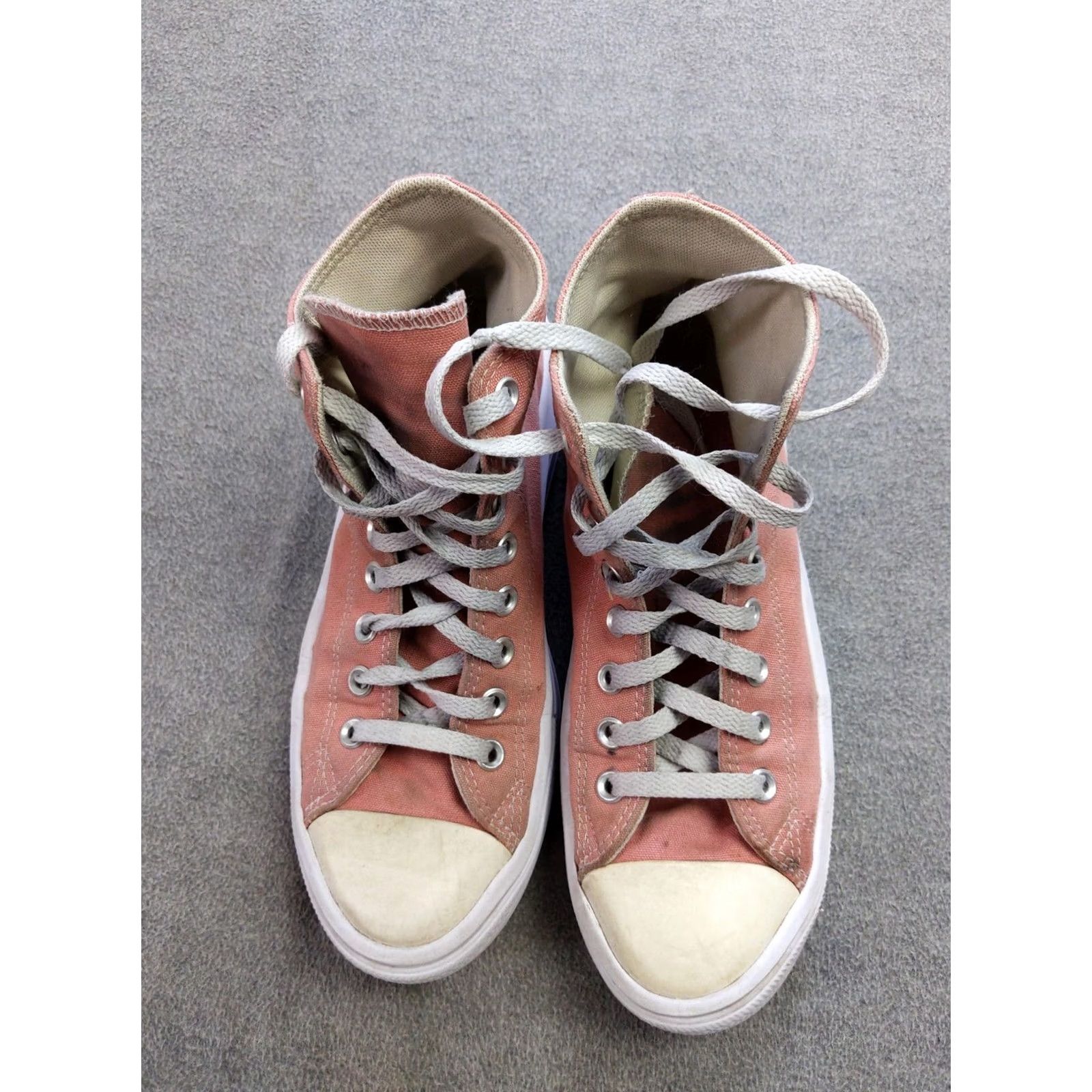 Converse Converse All Star Shoes Womens Pink High Top Platform Canvas Sneakers Size 9 Platform High Top Sneaker Womens Pink Converse Chuck Taylor All Star Size M / US 6-8 / IT 42-44 - 2 Thumbnail