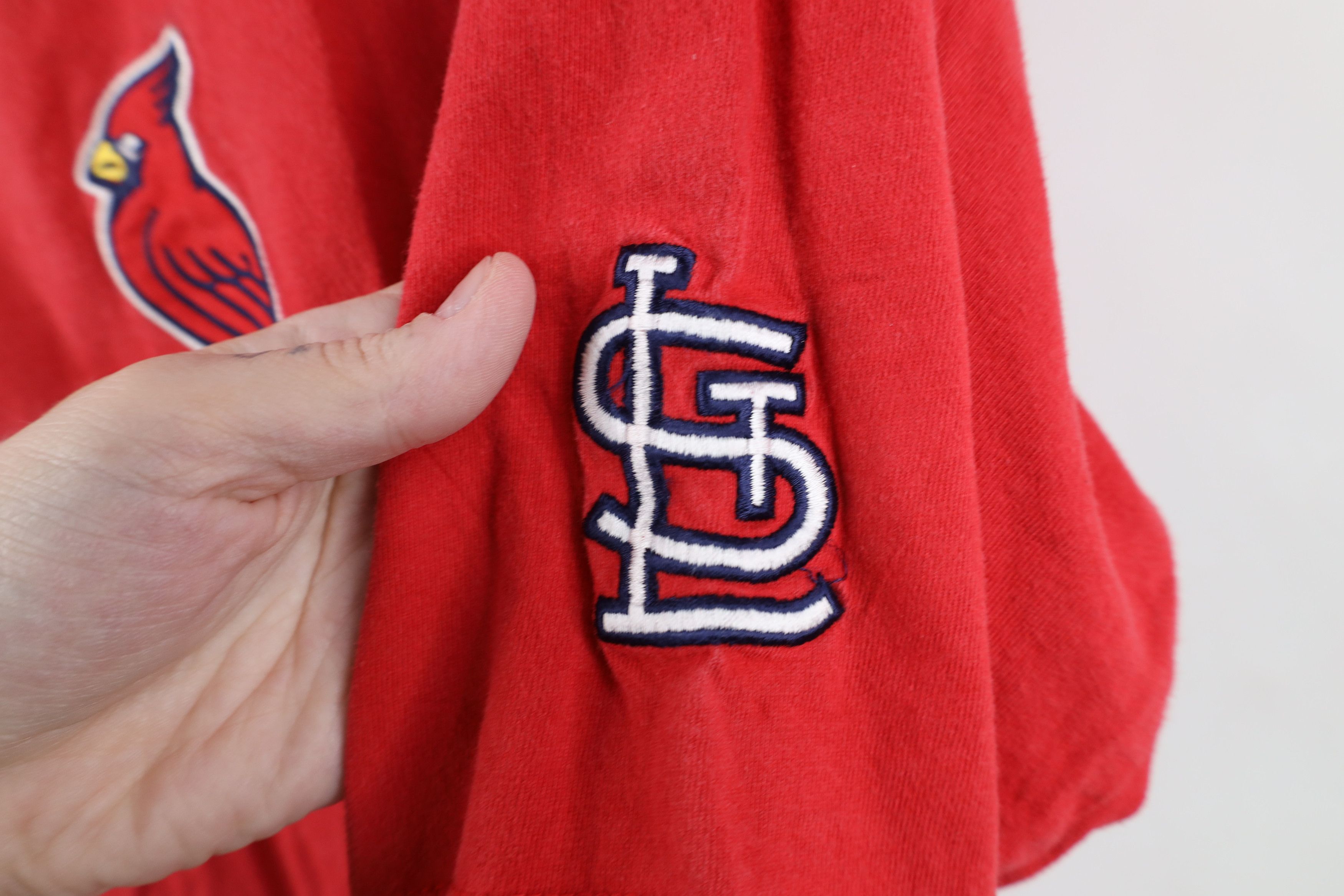 Vintage Vintage 90s Y2K St Louis Cardinals Baseball T-Shirt Size US L / EU 52-54 / 3 - 5 Thumbnail