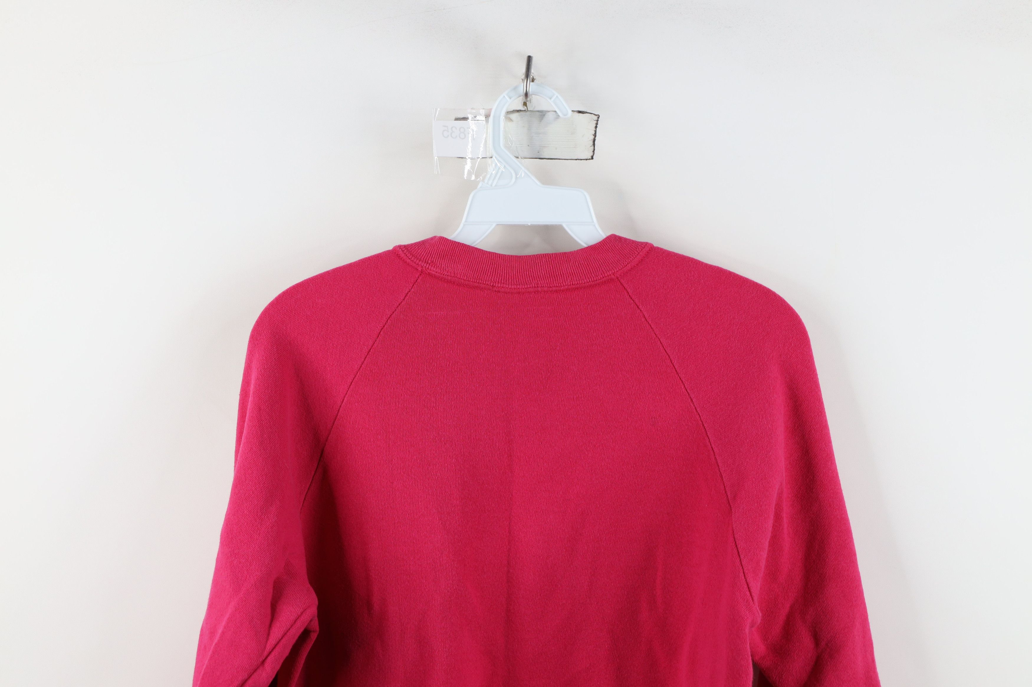 Vintage Vintage 90s Streetwear Beach Florida Sweatshirt Pink USA Size M / US 6-8 / IT 42-44 - 13 Thumbnail