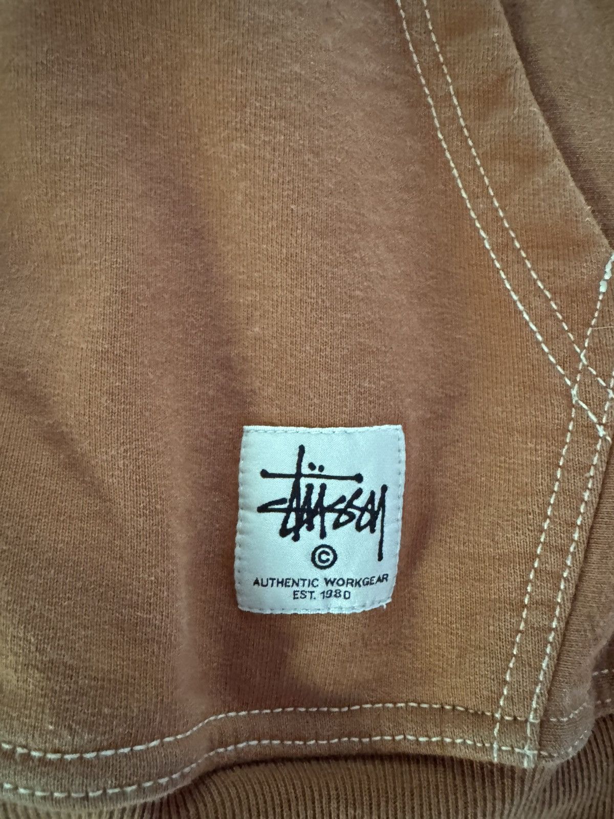 Stussy Stussy Contrast Stitching Hoodie Size US XL / EU 56 / 4 - 5 Thumbnail