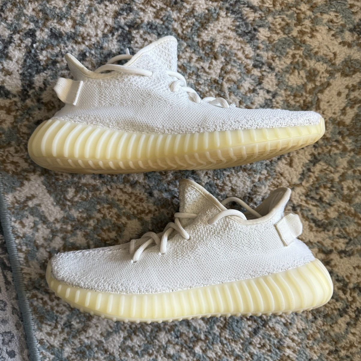 Adidas Adidas Yeezy Boost 350 V2 ‘Cream White’ Size US 7.5 / EU 40-41 - 1 Thumbnail