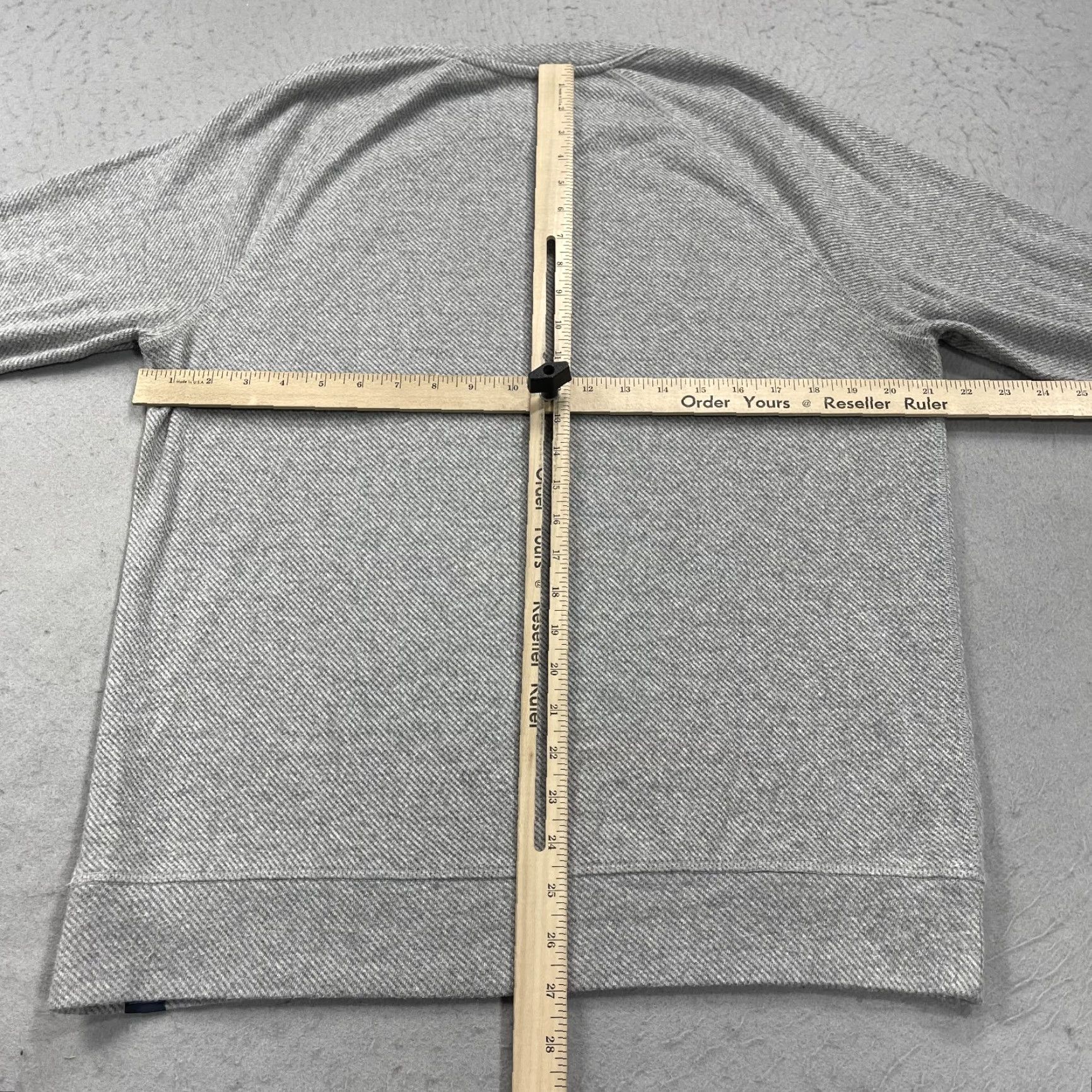 Faherty Faherty Mens Sweater Pullover Crew Neck Gray Knit Cotton Blend Casual M Size US M / EU 48-50 / 2 - 7 Thumbnail