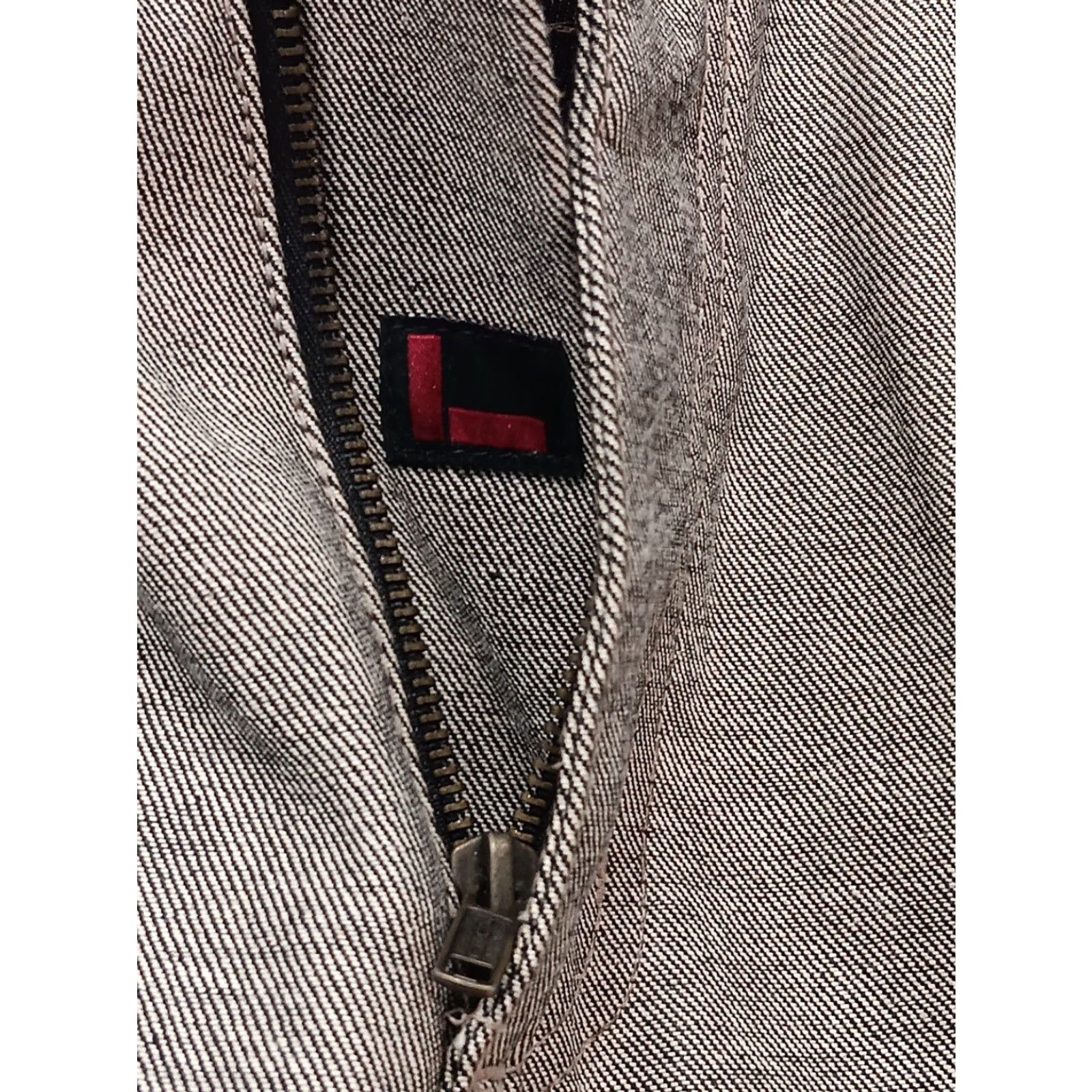 Fubu VINTAGE FUBU Jeans Denim Inside Out Reversed Loose Fit 38x34 Mens Charcoal Black Gray Logo 90s Size US 38 / EU 54 - 7 Thumbnail