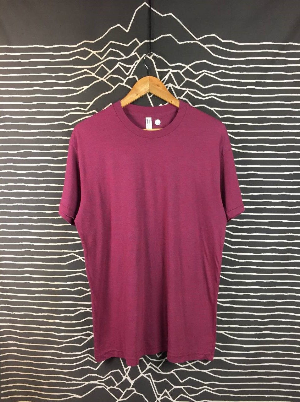 American Apparel American Apparel Heather Maroon Tri-Blend Tee Size US L / EU 52-54 / 3 - 2 Thumbnail