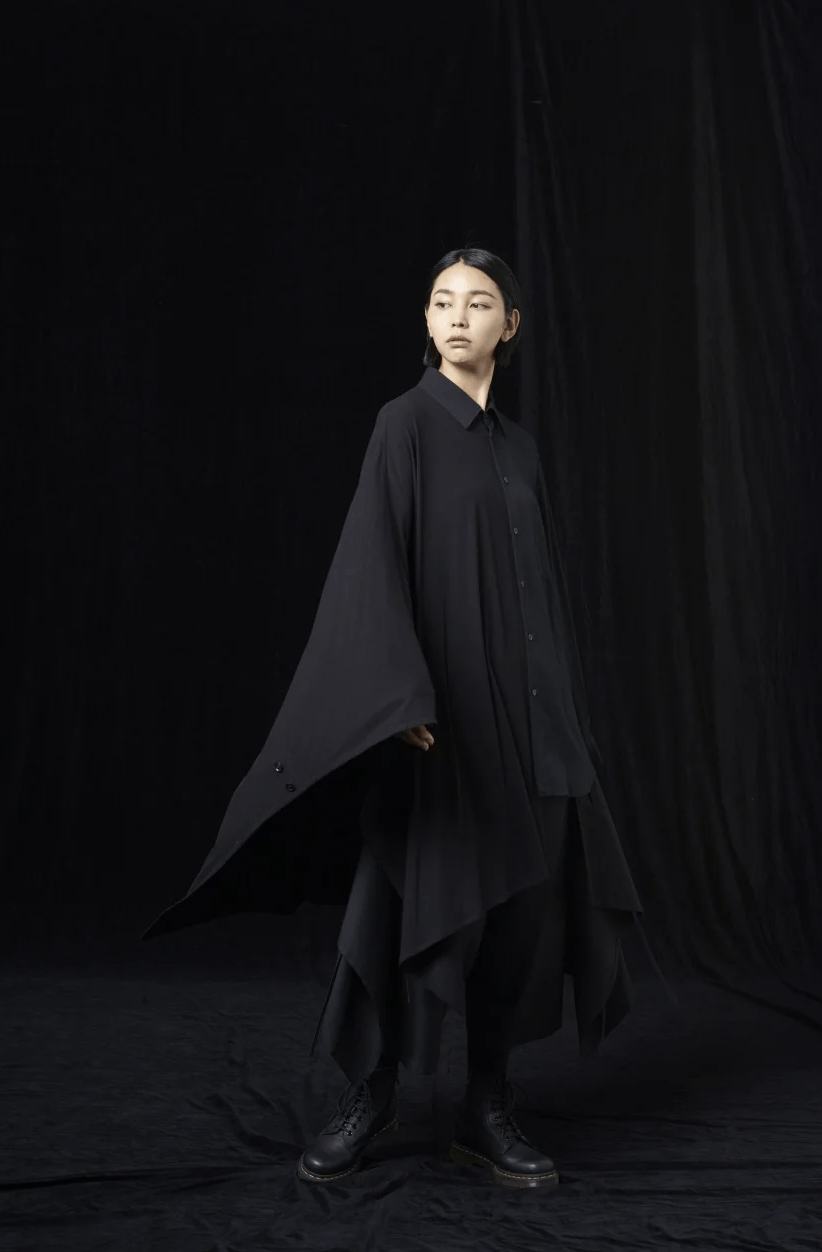 Ground Y × Yohji Yamamoto Yohji Yamamoto Ground Y - Shirt /Cloak Manto Docking Shirt Size US L / EU 52-54 / 3 - 6 Thumbnail