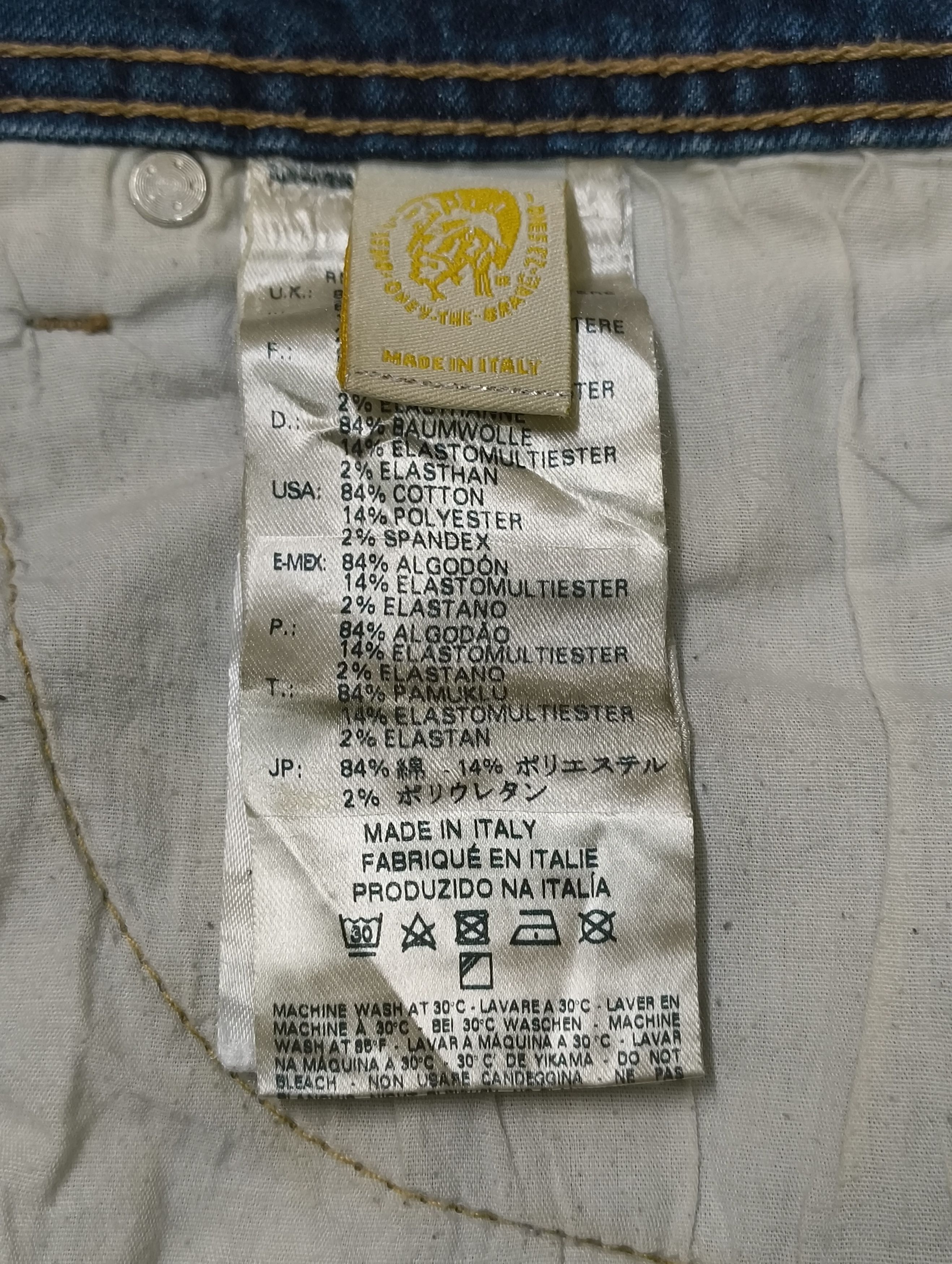Diesel Diesel Industry Jeans Skinny fit made in Italy Size US 38 / EU 54 - 8 Thumbnail