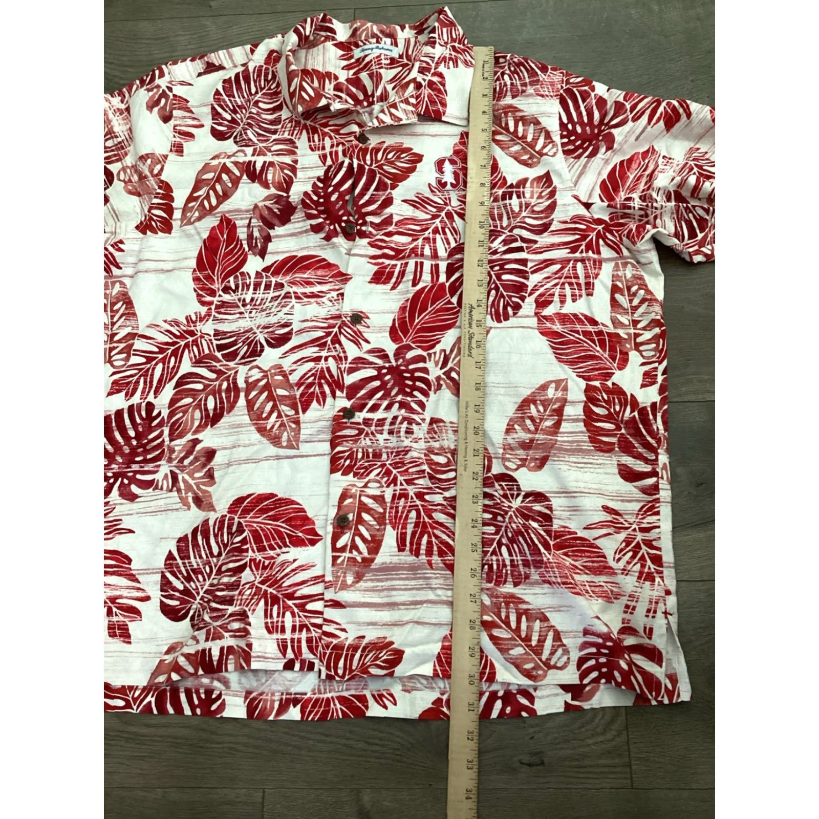 Tommy Bahama VINTAGE Tommy Bahama Silk Hawaiian Aloha Shirt Red XXL Men's Size US XXL / EU 58 / 5 - 5 Thumbnail