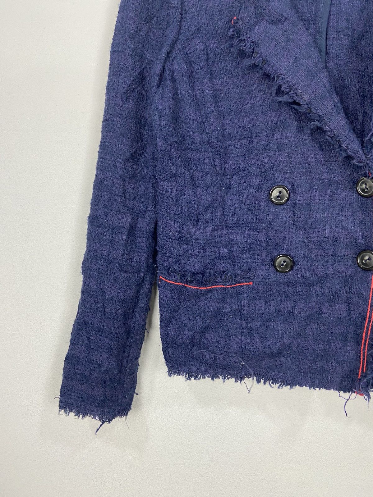 Isabel Marant × Isabel Marant Etoile × Other Double Breasted Flenn Collarless Jacket Size S / US 4 / IT 40 - 5 Thumbnail