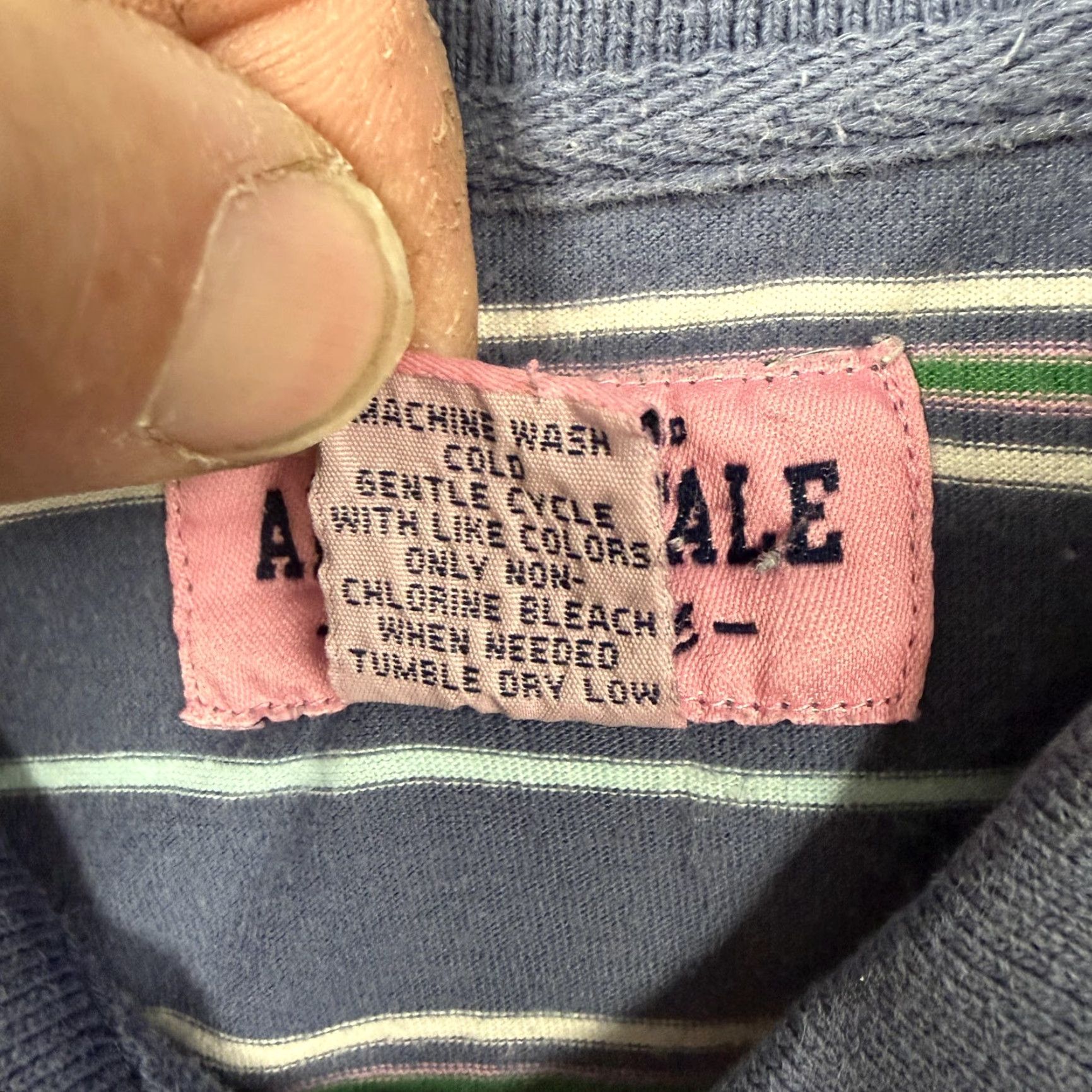 Aeropostale Aeropostale Polo Shirt Mens S Striped Y2K Retro Mall Brand Preppy Streetwear Size US S / EU 44-46 / 1 - 5 Thumbnail