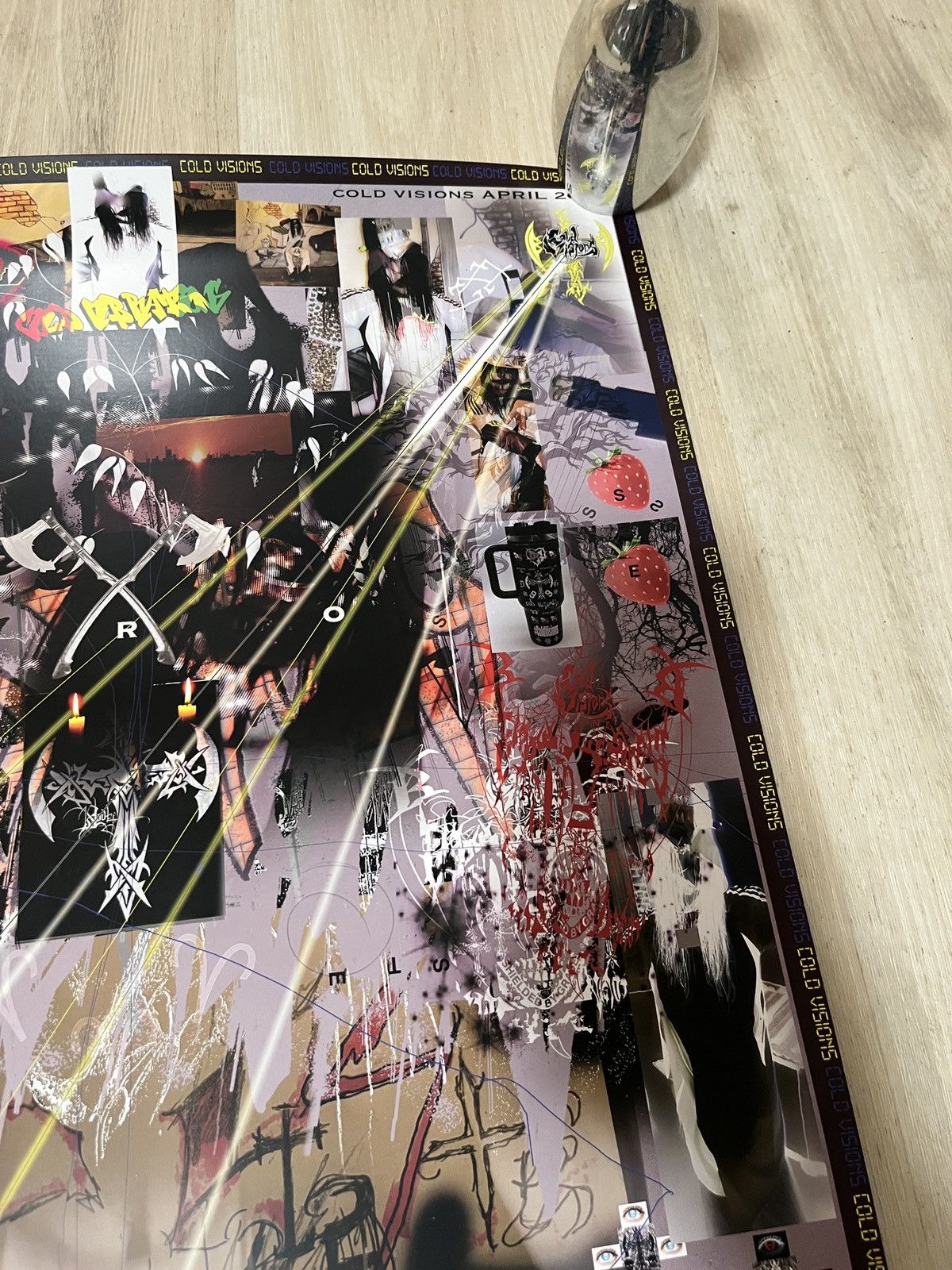 Drain Gang Cold Visions Aim Nothying Poster 2024 Size ONE SIZE - 9 Thumbnail