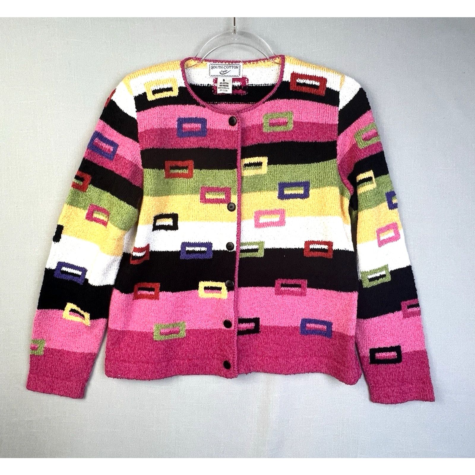 & Other Stories Sou th Cotton Light Cardigan Women Small Pink Business Size S / US 4 / IT 40 - 8 Thumbnail