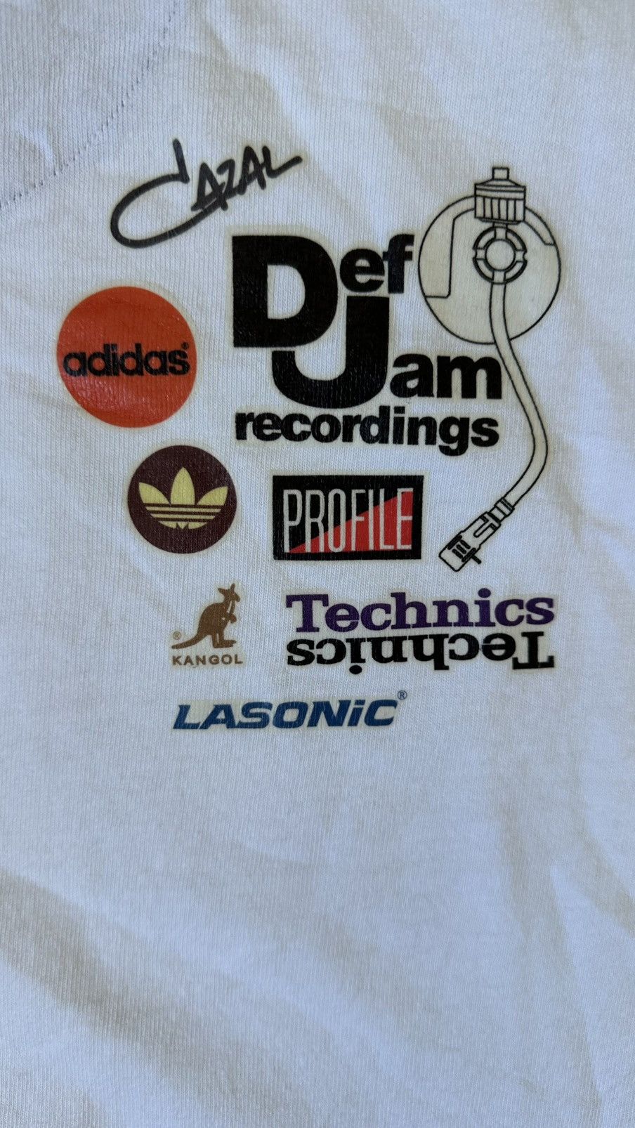 Oshkosh VINTAGE OSHKOSH RUN DMC DEF JAM ADIDAS TEE Size US M / EU 48-50 / 2 - 11 Thumbnail