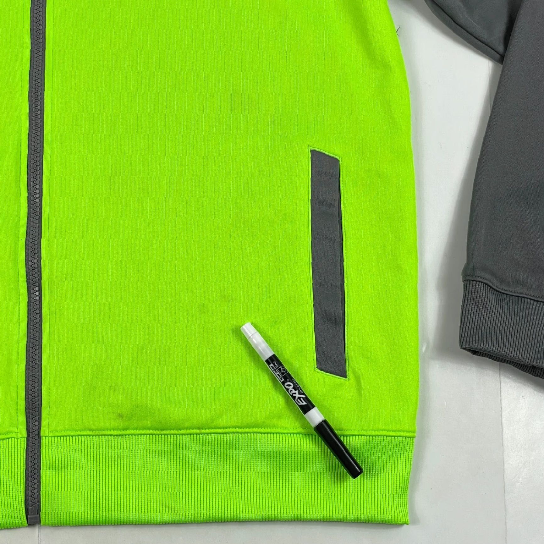 Under Armour Under Armour Jacket Men L Gray ColdGear Infrared Fleece Full Zip NFL Combine Size US L / EU 52-54 / 3 - 4 Thumbnail