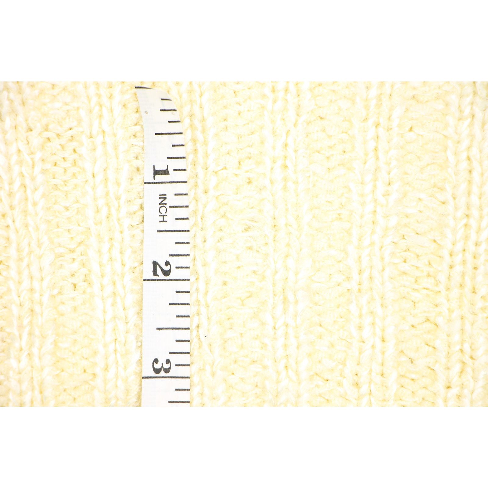 Other 80s Vintage Vertical Cable Knit Pullover Cream Sweater M Size M / US 6-8 / IT 42-44 - 8 Thumbnail