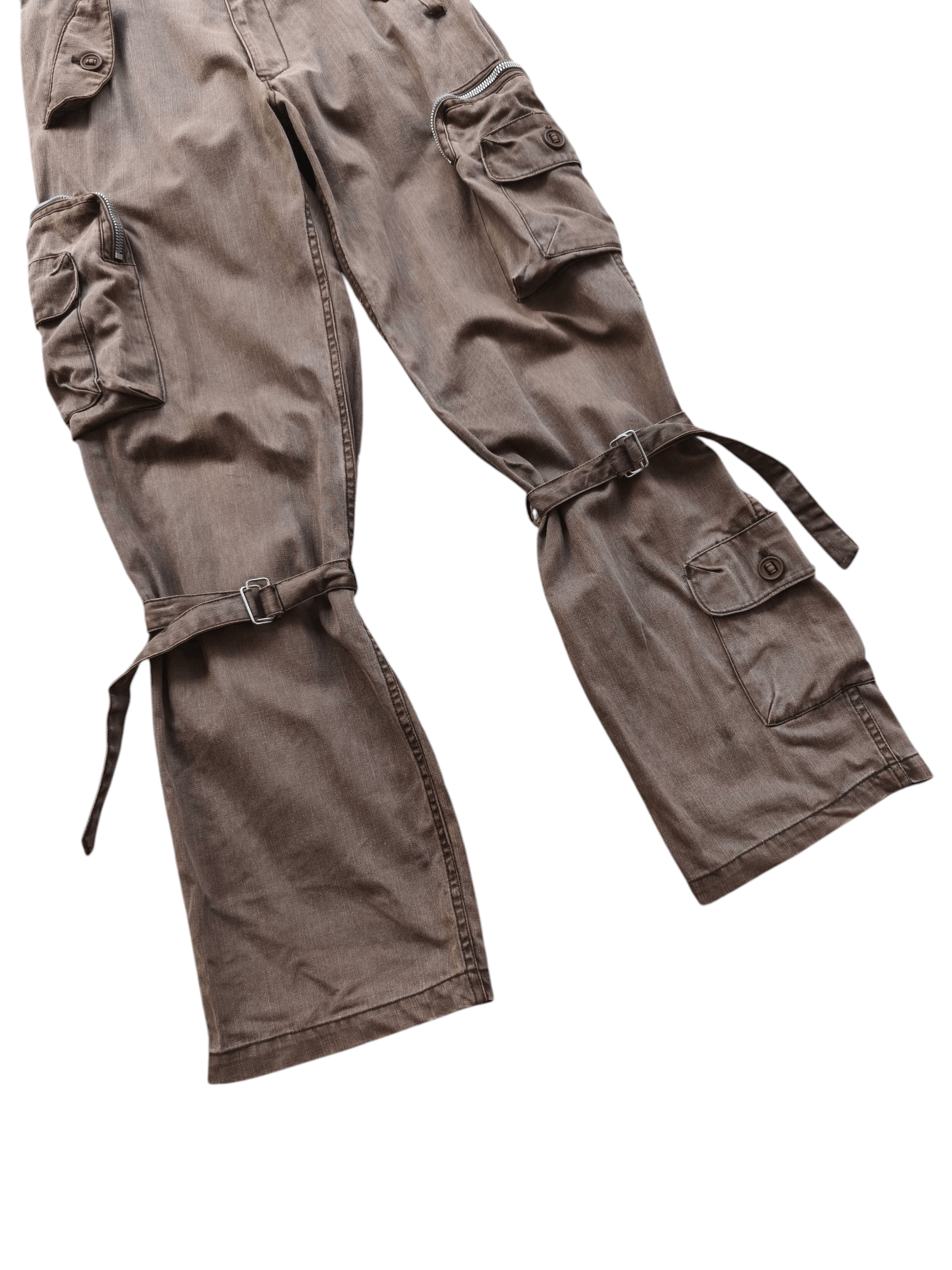 Issey Miyake Issey Miyake tete homme cargo bondage pants Size US 30 / EU 46 - 4 Thumbnail