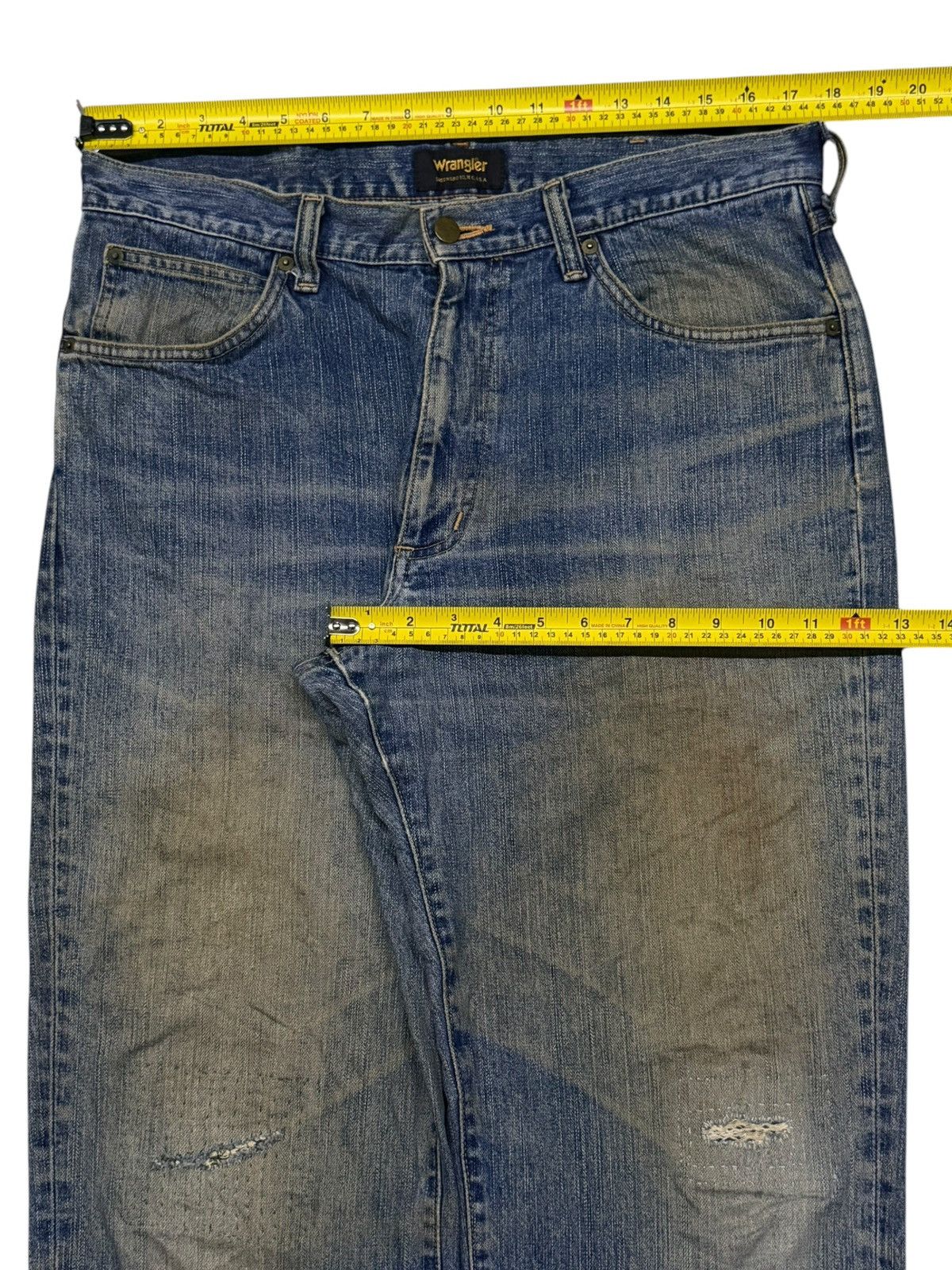 Wrangler Vintage Wrangler Japanese denim Jeans | Relaxed Straight W35 Size US 35 - 16 Thumbnail