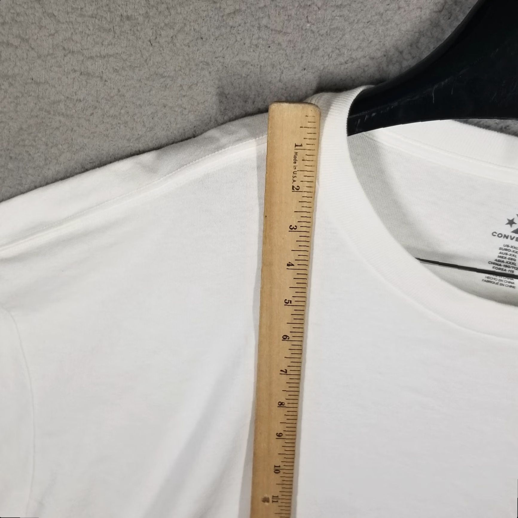 Converse VINTAGE Converse T-Shirt Men XXL Short Sleeve Crew Neck Cotton Logo Art Stars 2020s Size US XXL / EU 58 / 5 - 4 Thumbnail