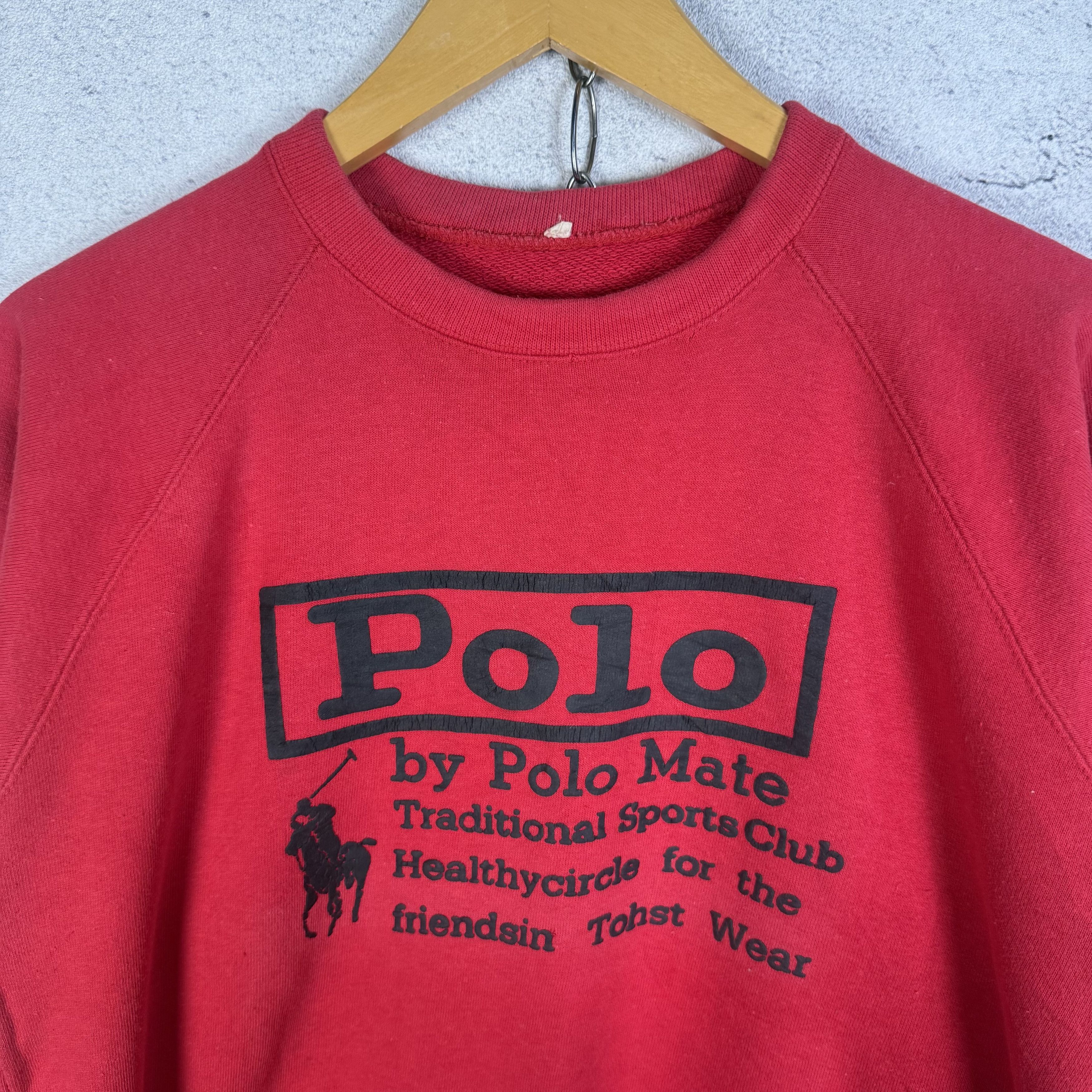 Vintage Vintage Polo Mate Sweatshirt Crewneck Size US S / EU 44-46 / 1 - 2 Thumbnail
