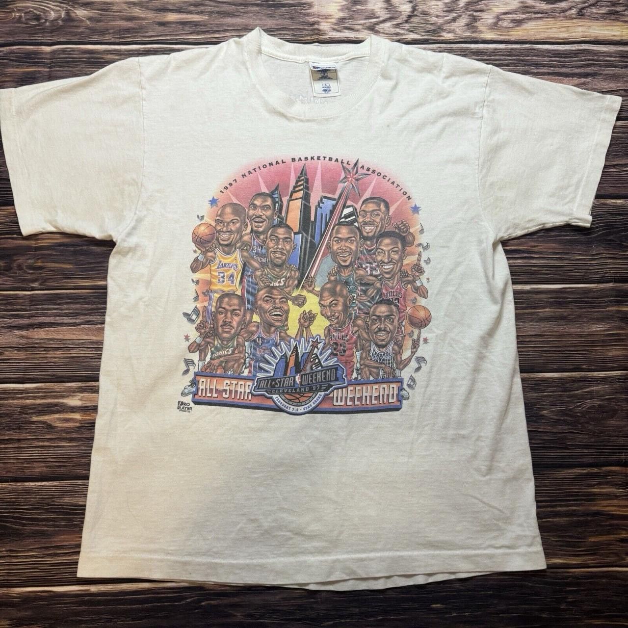 Pro Player Vintage 1997 Cleveland ALL-Star Game NBA Tee Size L Size US L / EU 52-54 / 3 - 1 Thumbnail