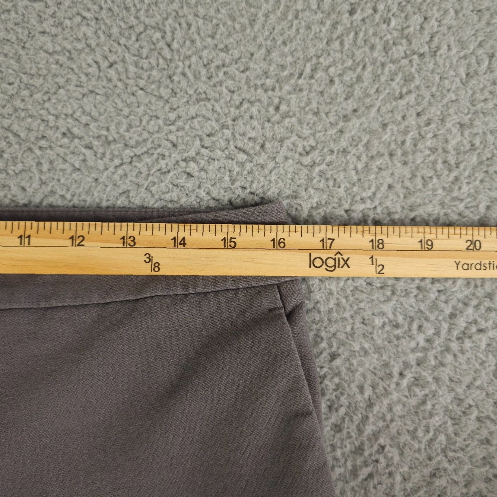 Ann Taylor Ann Taylor Pants Womens 8 Gray Signature Flat Front Straight Leg Ankle Casual Gray Pants Womens 8 Ankle Straight Leg Flat Front Signature Casual Size 30" / US 8 / IT 44 - 5 Thumbnail