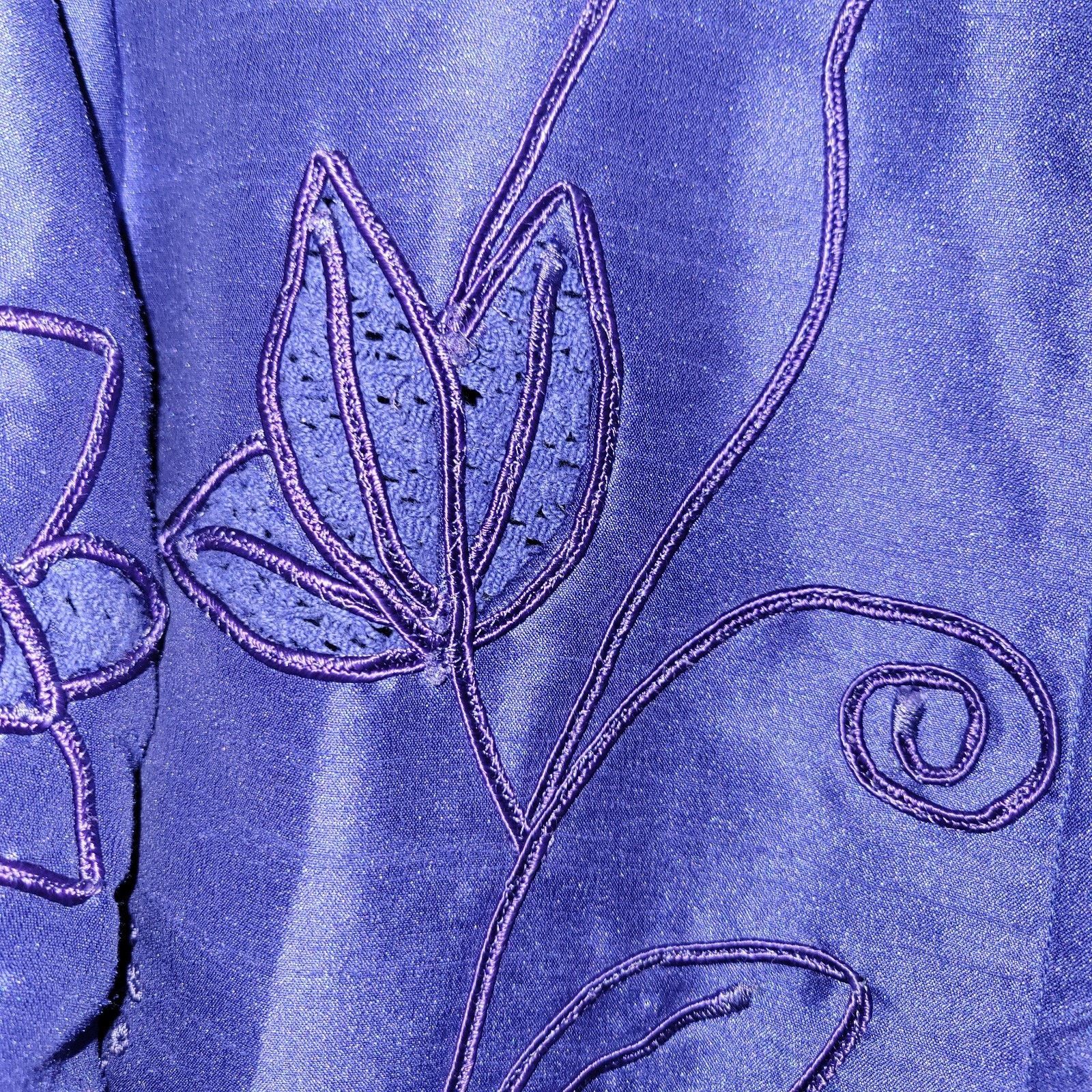 & Other Stories Marsh Landing Artsy Asian Floral Jacket Sz M Embroidery Size M / US 6-8 / IT 42-44 - 5 Thumbnail