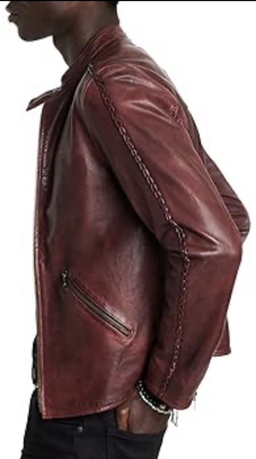 John Varvatos Reynolds racer jacket Size EU 50 USA 40 Size US M / EU 48-50 / 2 - 3 Thumbnail