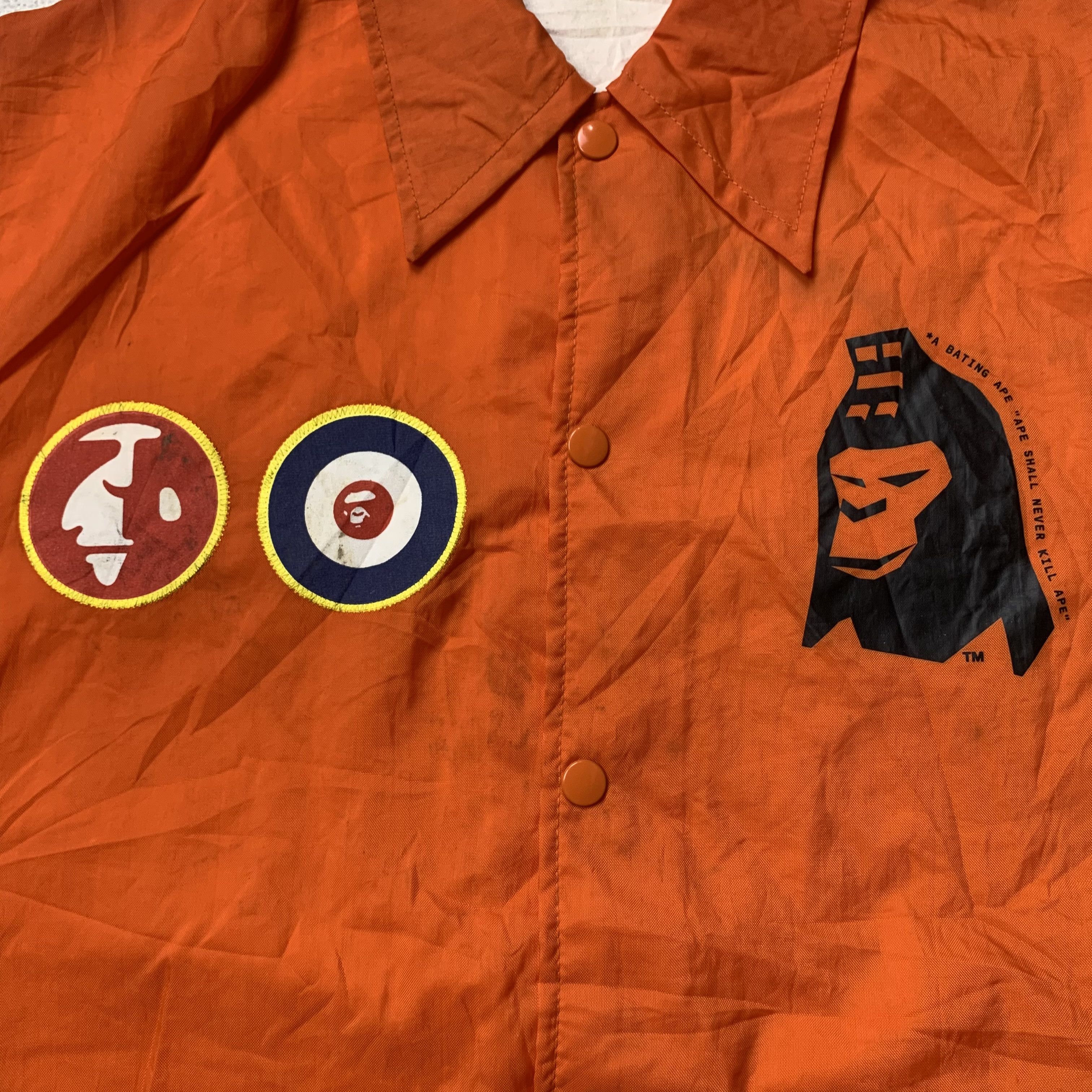 Bape SS99 A Bathing Ape General Coach Jacket Size US L / EU 52-54 / 3 - 4 Thumbnail