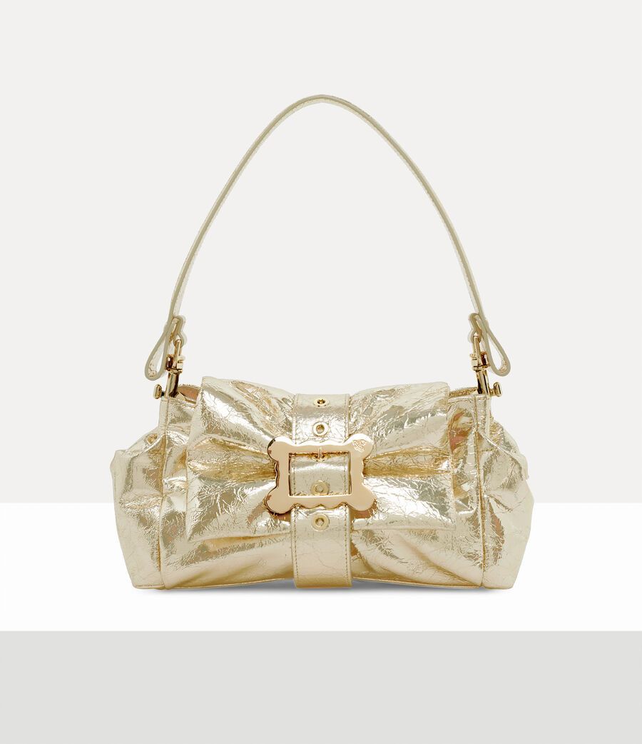 Vivienne Westwood o1f1d3z0726 Size: OS / Hazel Frame Shoulder Bag in Gold Size ONE SIZE - 1 Thumbnail