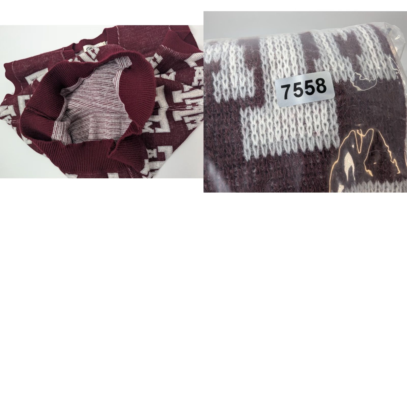 Vintage VINTAGE Texas A&M Burgundy Sweater Vest 2XL Go Team Shirt Boys Mens Womens Size US XXL / EU 58 / 5 - 8 Thumbnail