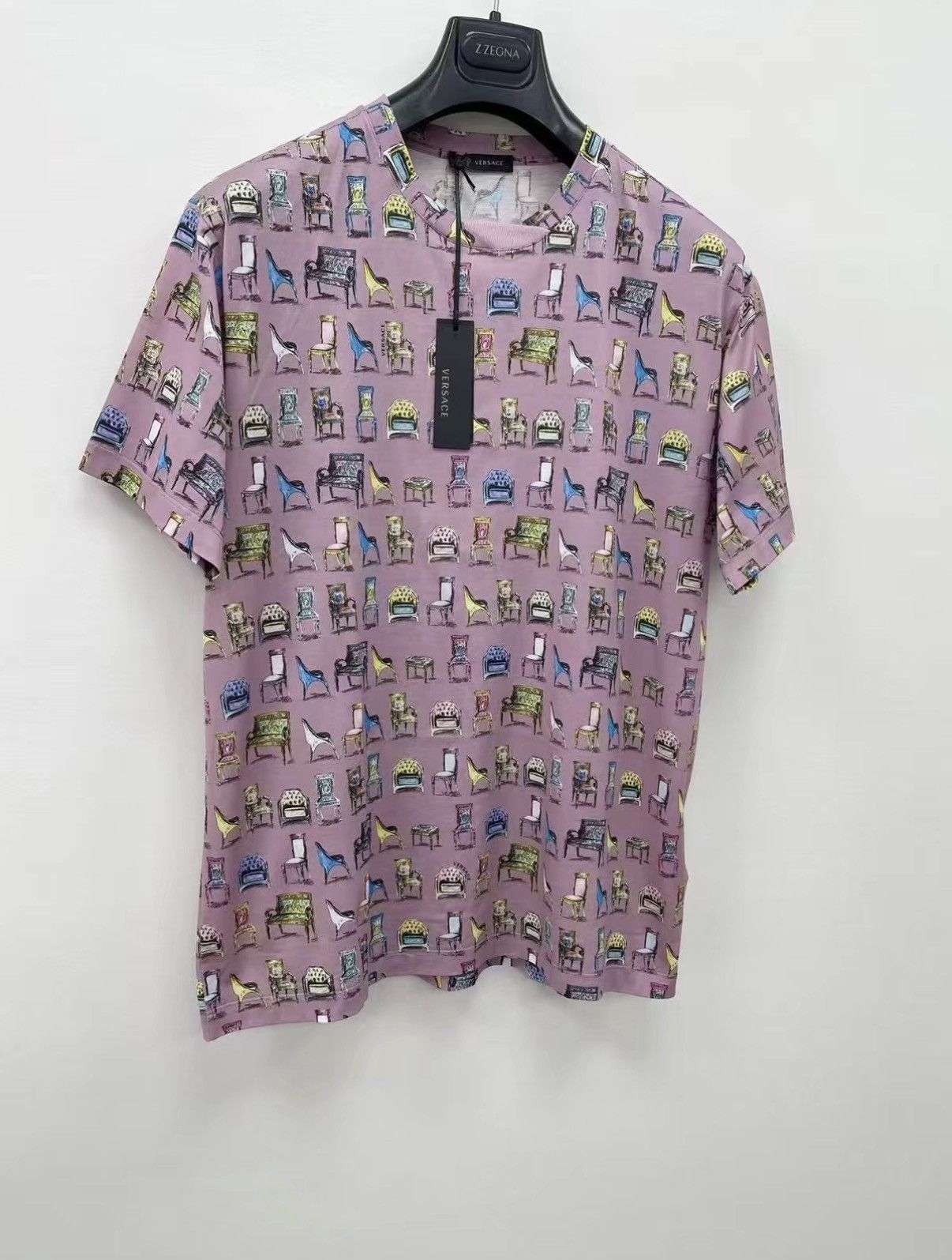 Versace VERSACE 100% Cotton Short Sleeve T-shirt J30 Size US M / EU 48-50 / 2 - 2 Thumbnail