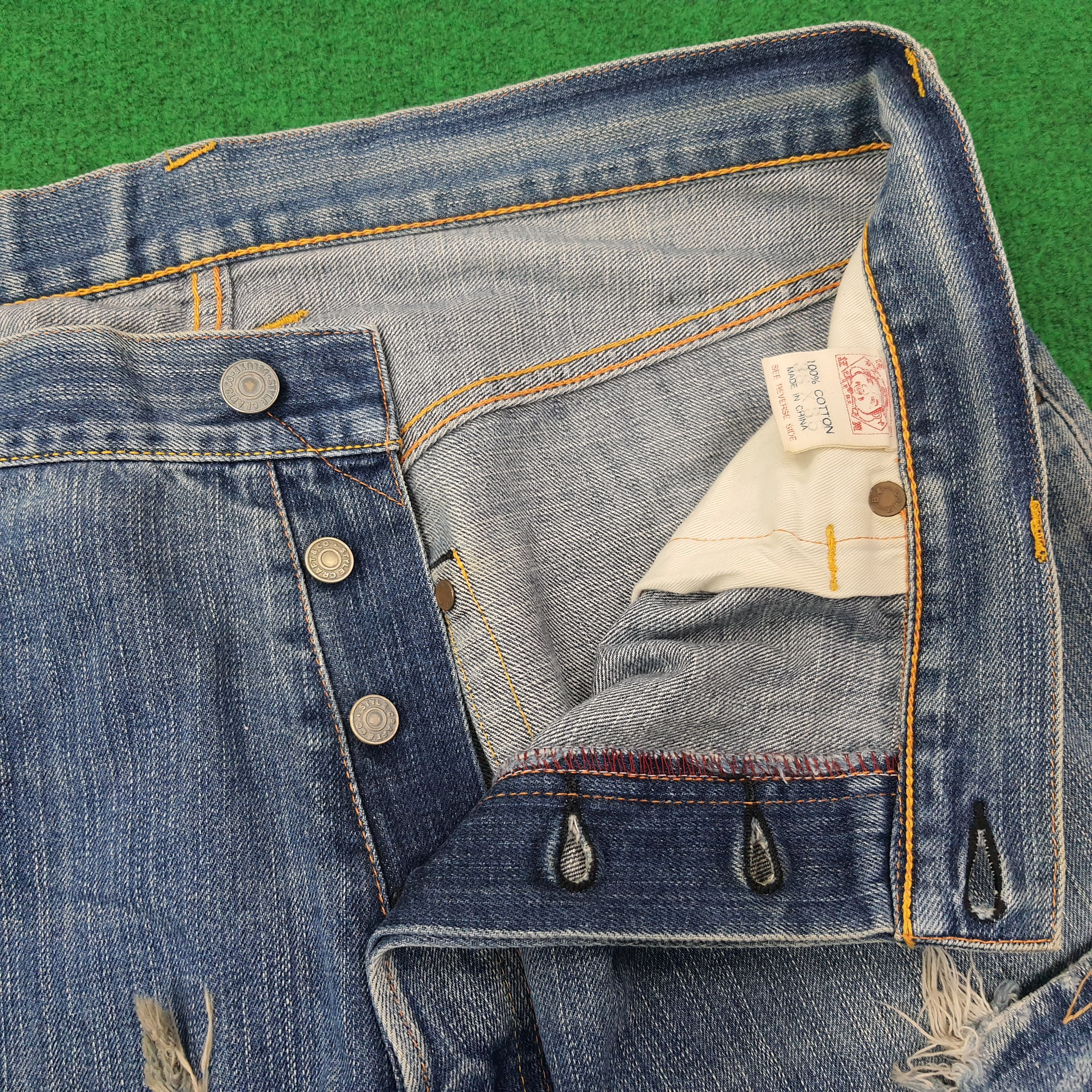 Evisu Vintage Evisu Japan Custom Daicock Denim Jeans C265N30 Size US 35 - 7 Thumbnail