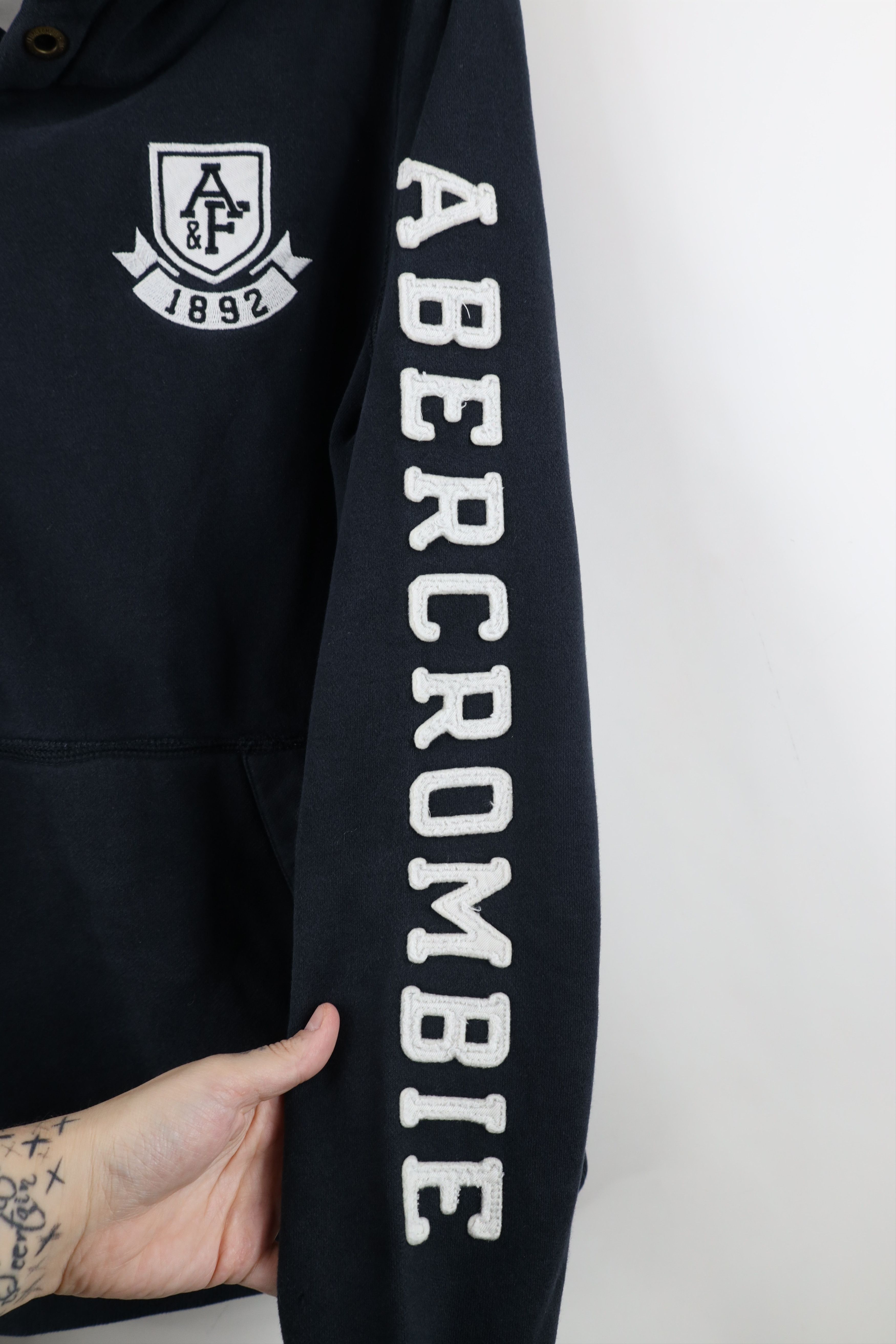 Abercrombie & Fitch Vintage Abercrombie & Fitch Heavyweight Hoodie Sweatshirt Size US M / EU 48-50 / 2 - 5 Thumbnail